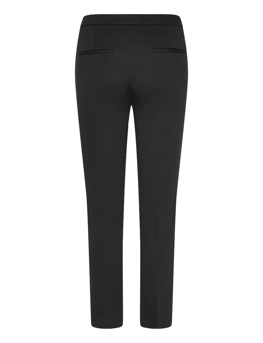 Mango - Mid-rise suit trousers - habitbukser - black - 2