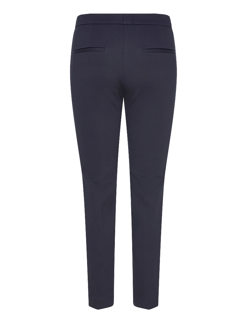Mango - Mid-rise suit trousers - formell - navy - 2