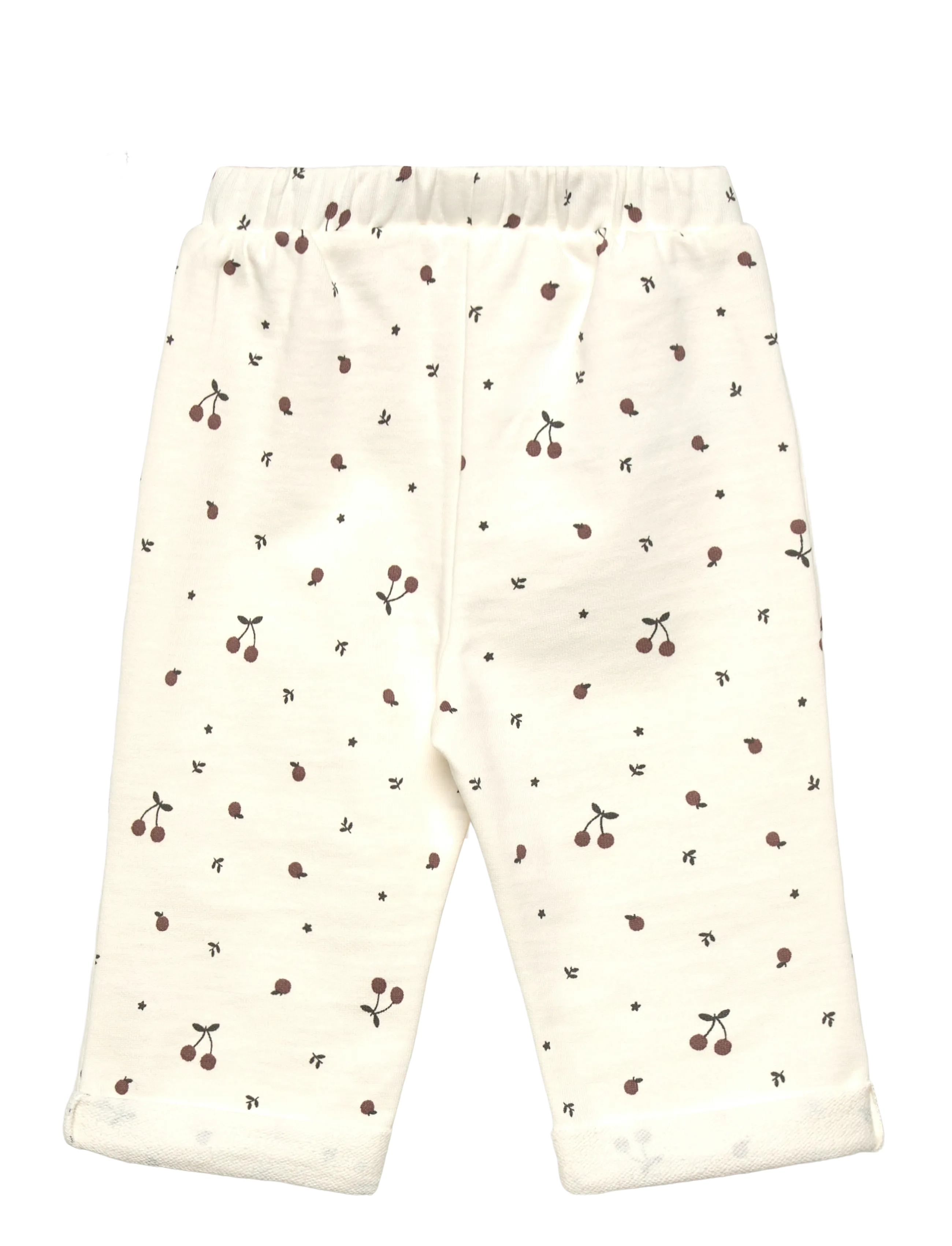 Mango - Printed cotton joggers - mjukisbyxor - natural white - 1