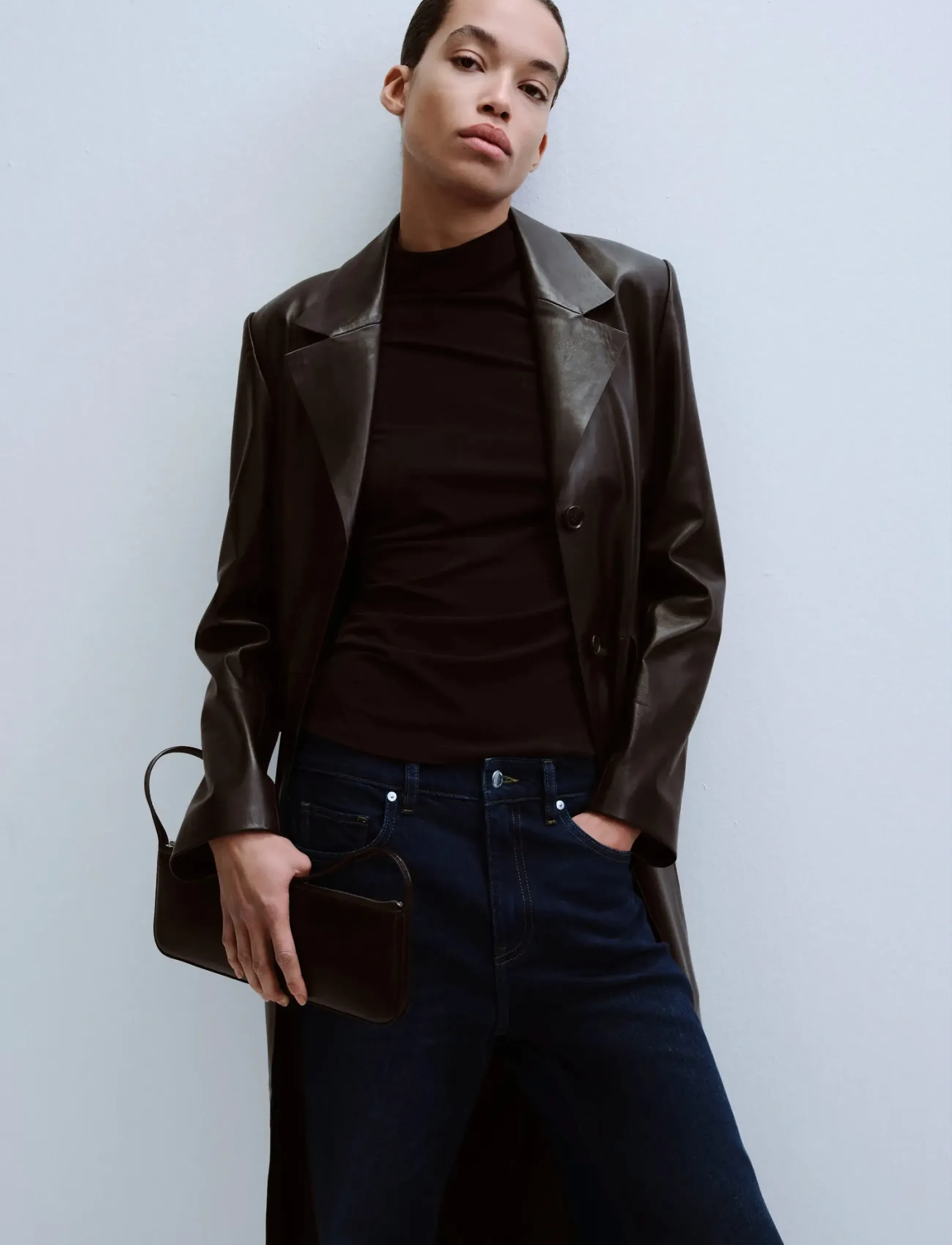 Mango Mid-rise flared jeans - Jeans - OPEN BLUE / navy