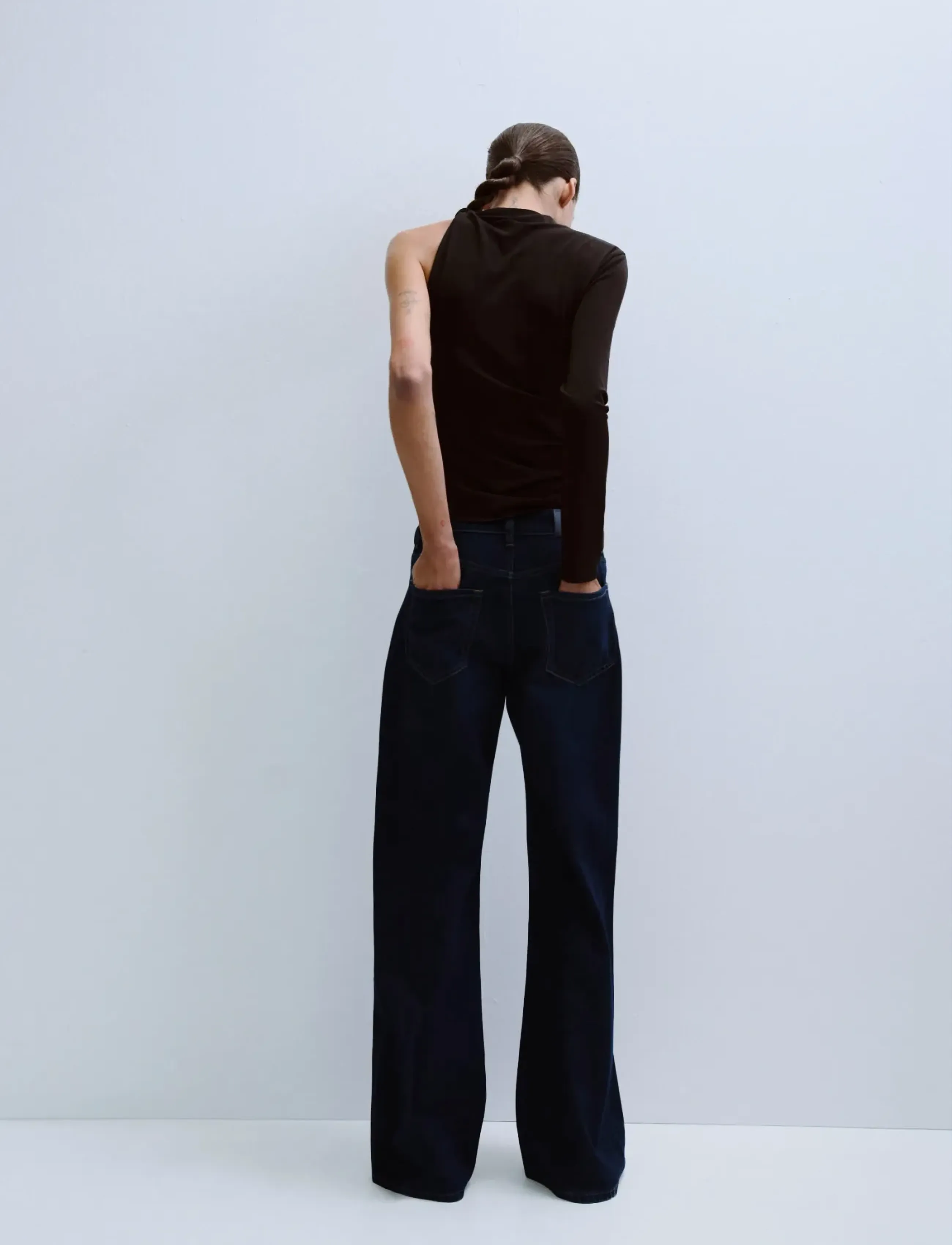 Mango - Mid-rise flared jeans - flared jeans - open blue - 2