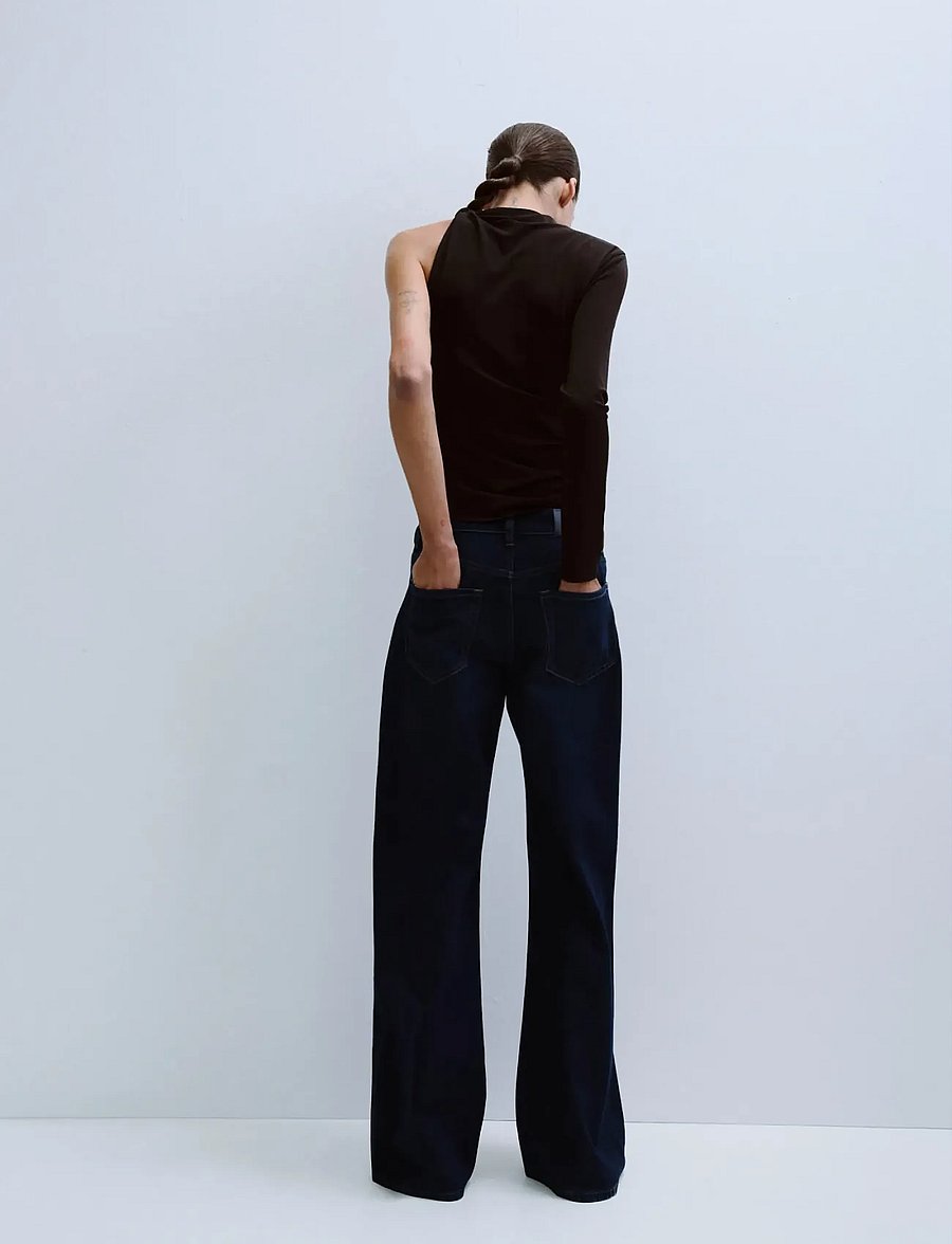 Mango - Mid-rise flared jeans - flared jeans - open blue - 2
