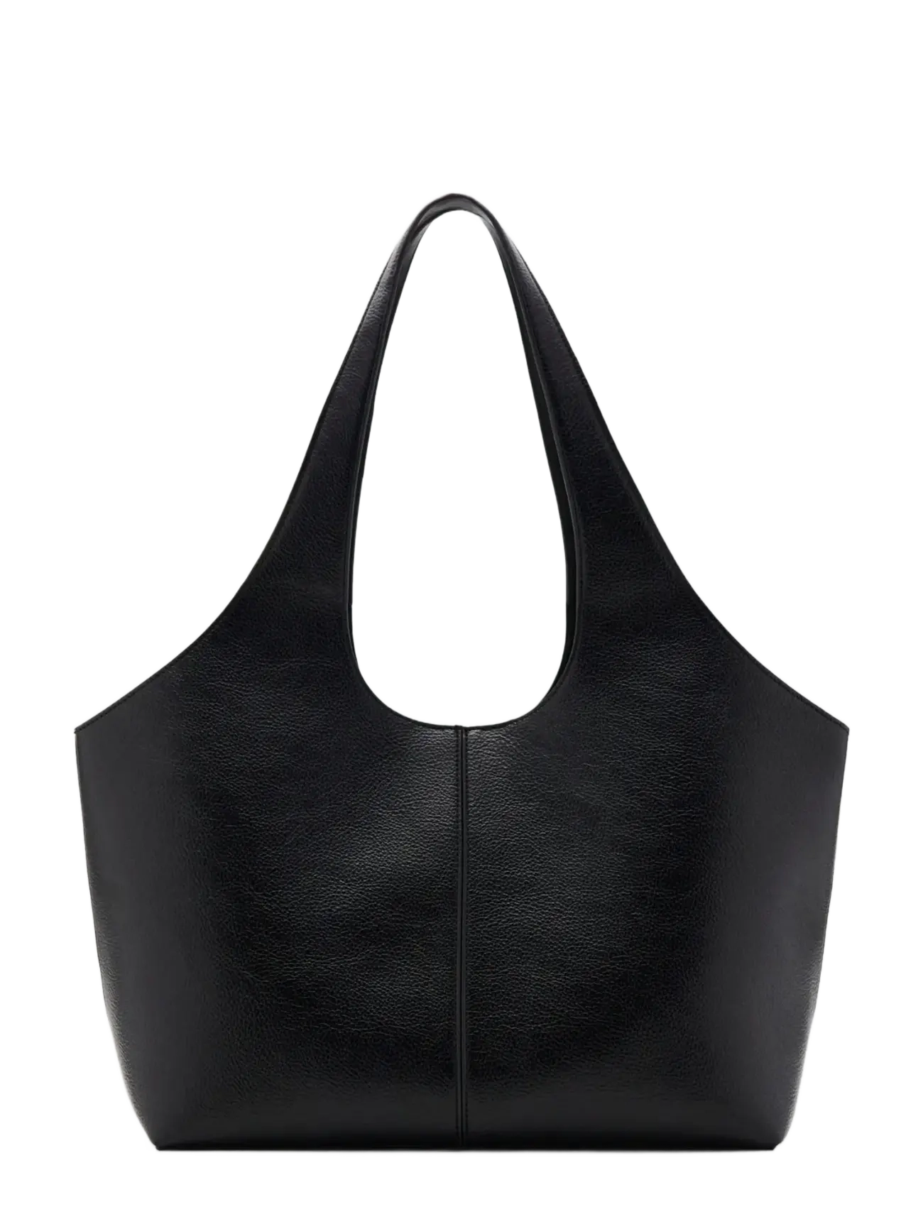 Mango Large shopper bag -  - BLACK / black