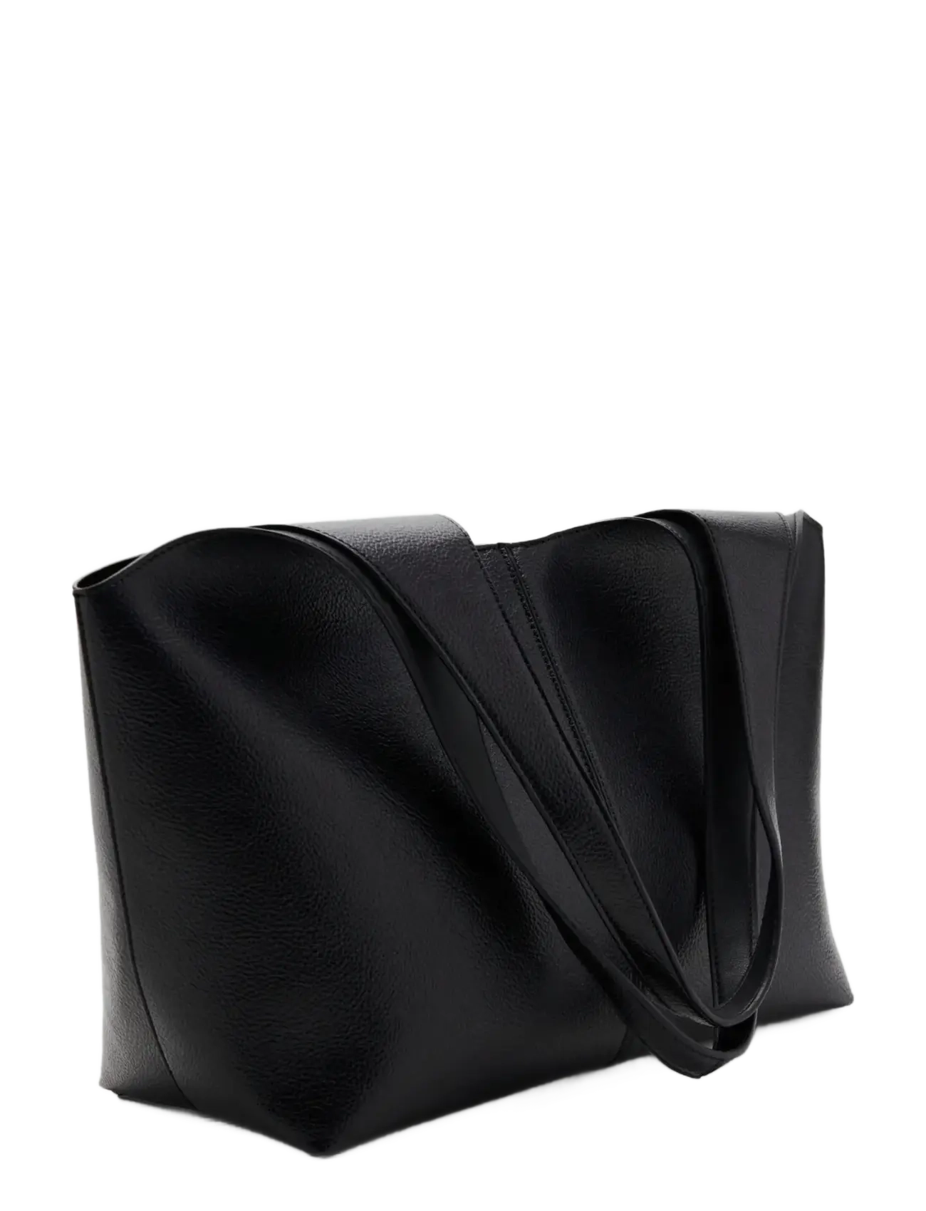 Mango - Large shopper bag - aksessuaarid - black - 1