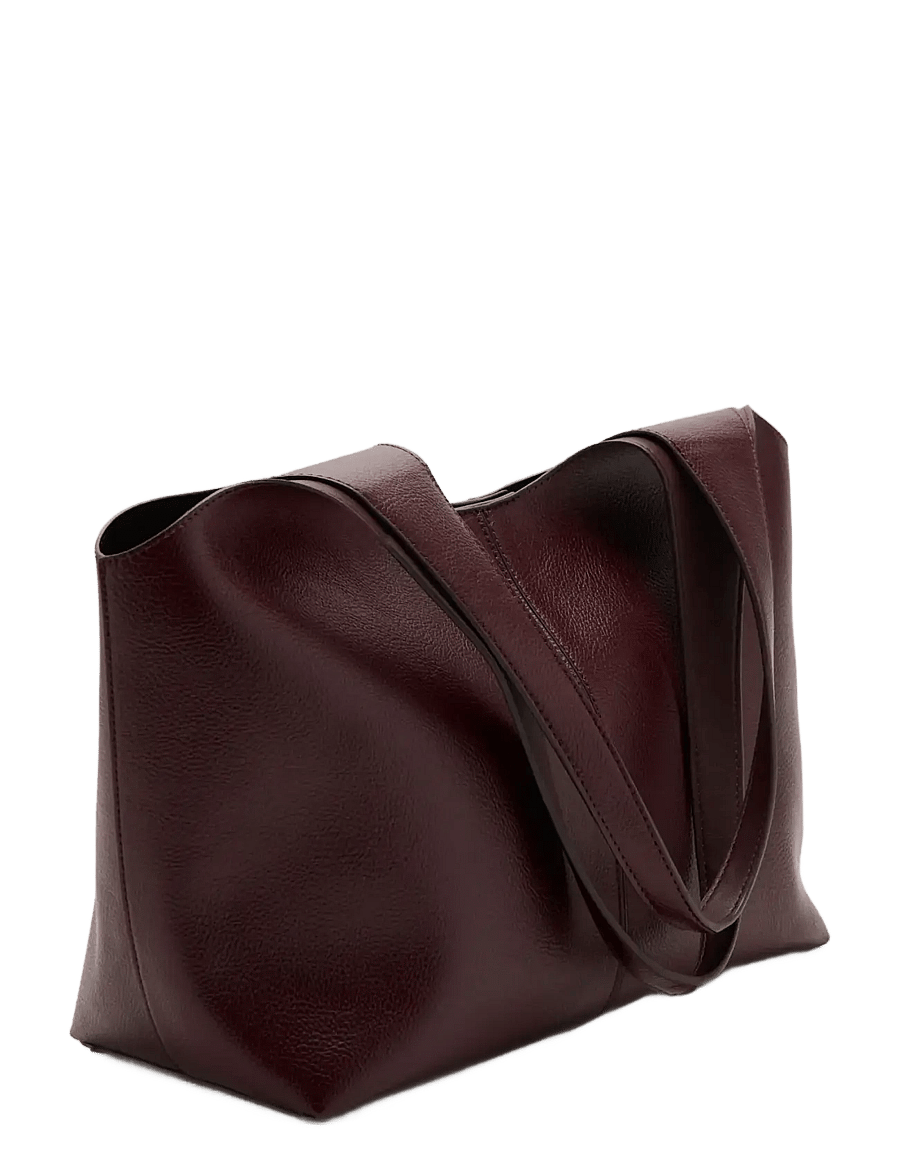 Mango - Large shopper bag - totes - dark red - 1