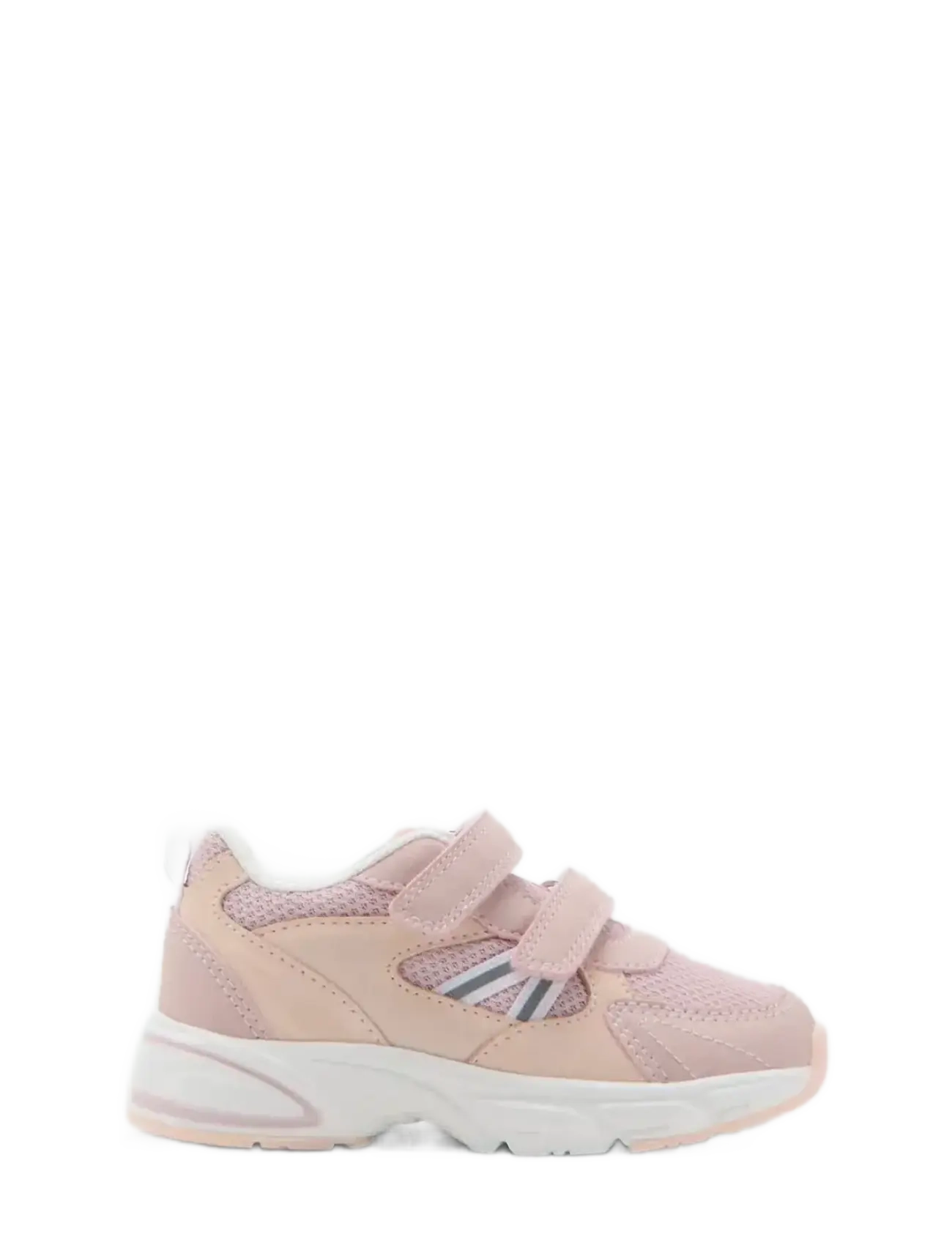 Mango Velcro fastening mixed sneakers - Skor - LT-PASTEL PINK / pink/rose