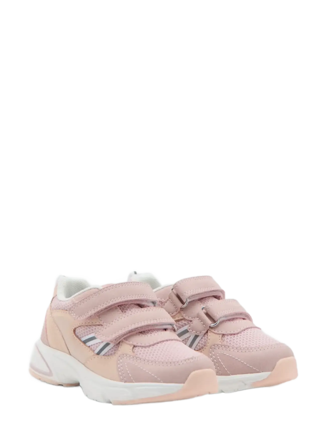 Mango - Velcro fastening mixed sneakers - lave sneakers - lt-pastel pink - 1