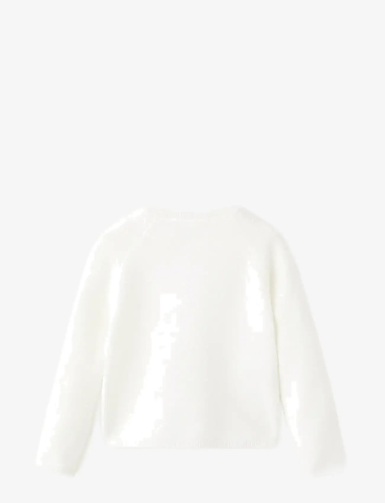 Mango - Long sleeves knit cardigan - cardigans - natural white - 1