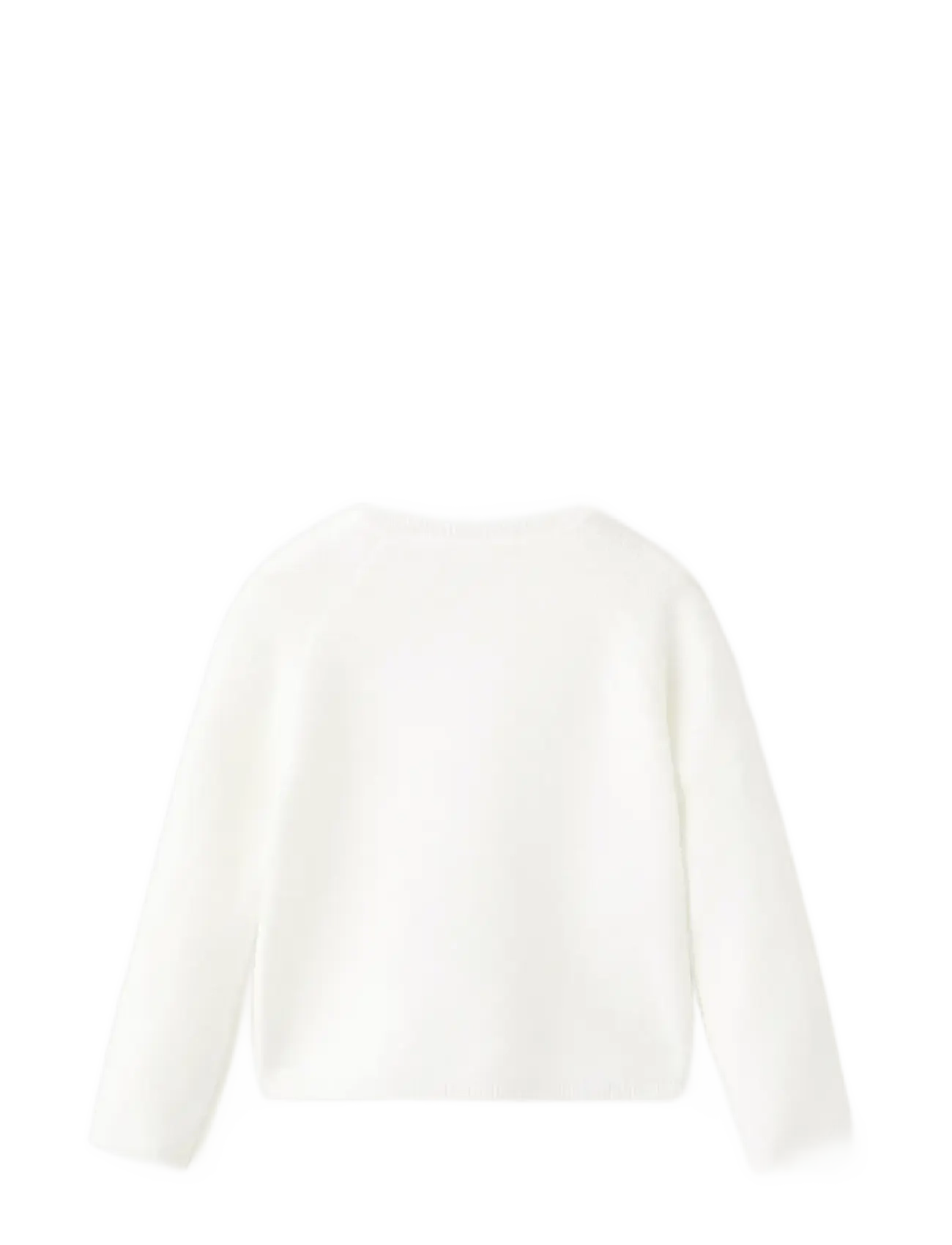 Mango - Long sleeves knit cardigan - cardigans - natural white - 1