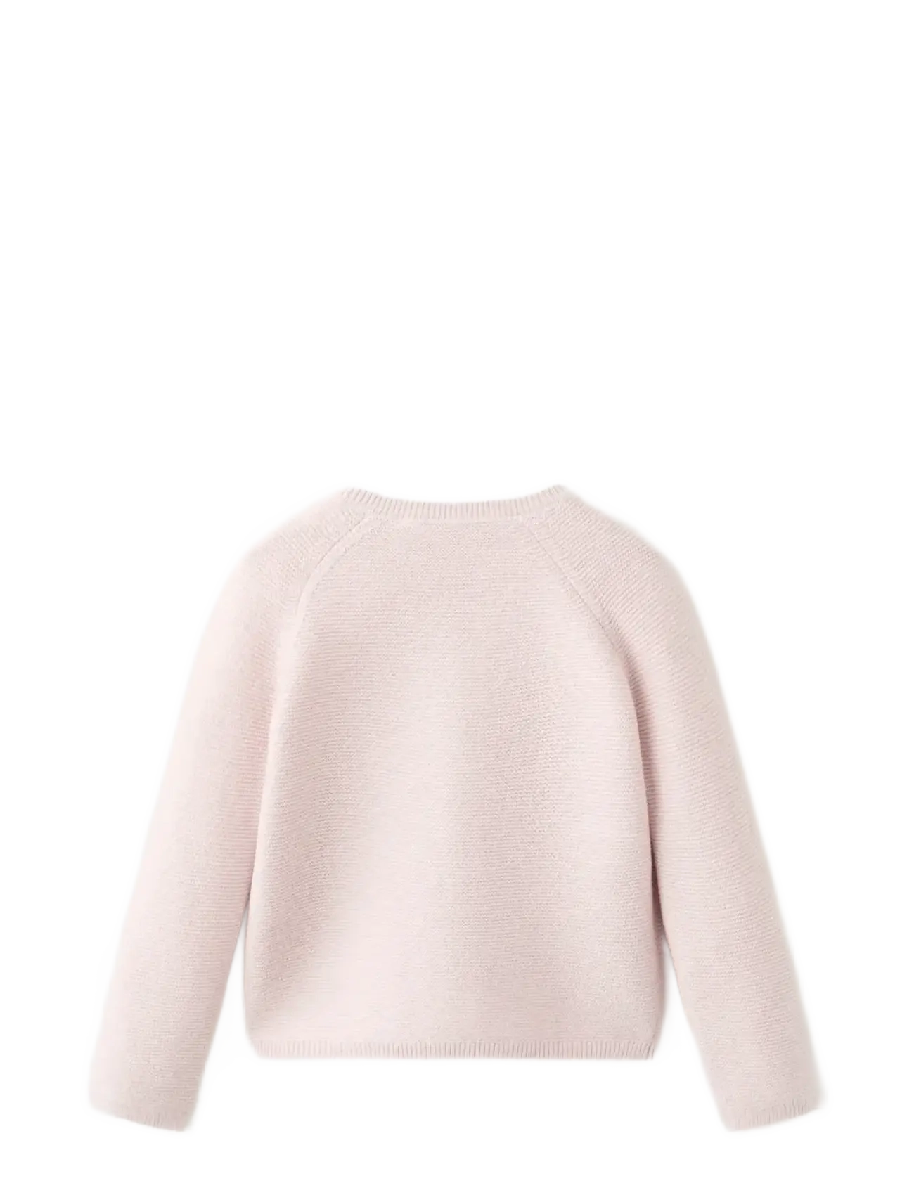 Mango - Long sleeves knit cardigan - cardigans - pink - 1
