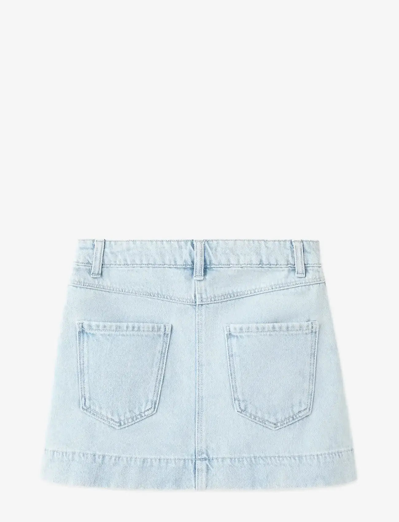 Mango - Denim skirt with buttons - denimnederdele - open blue - 1