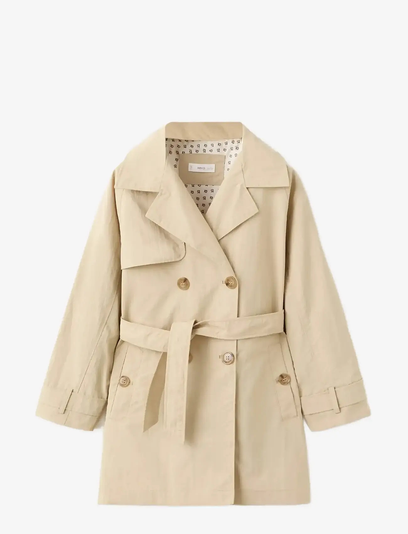 Mango - Classic trench coat with belt - frakker - medium brown - 1