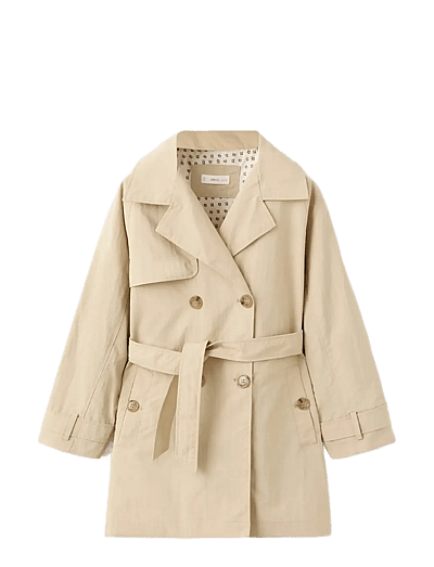 Classic Trench Coat With Belt - Frakker