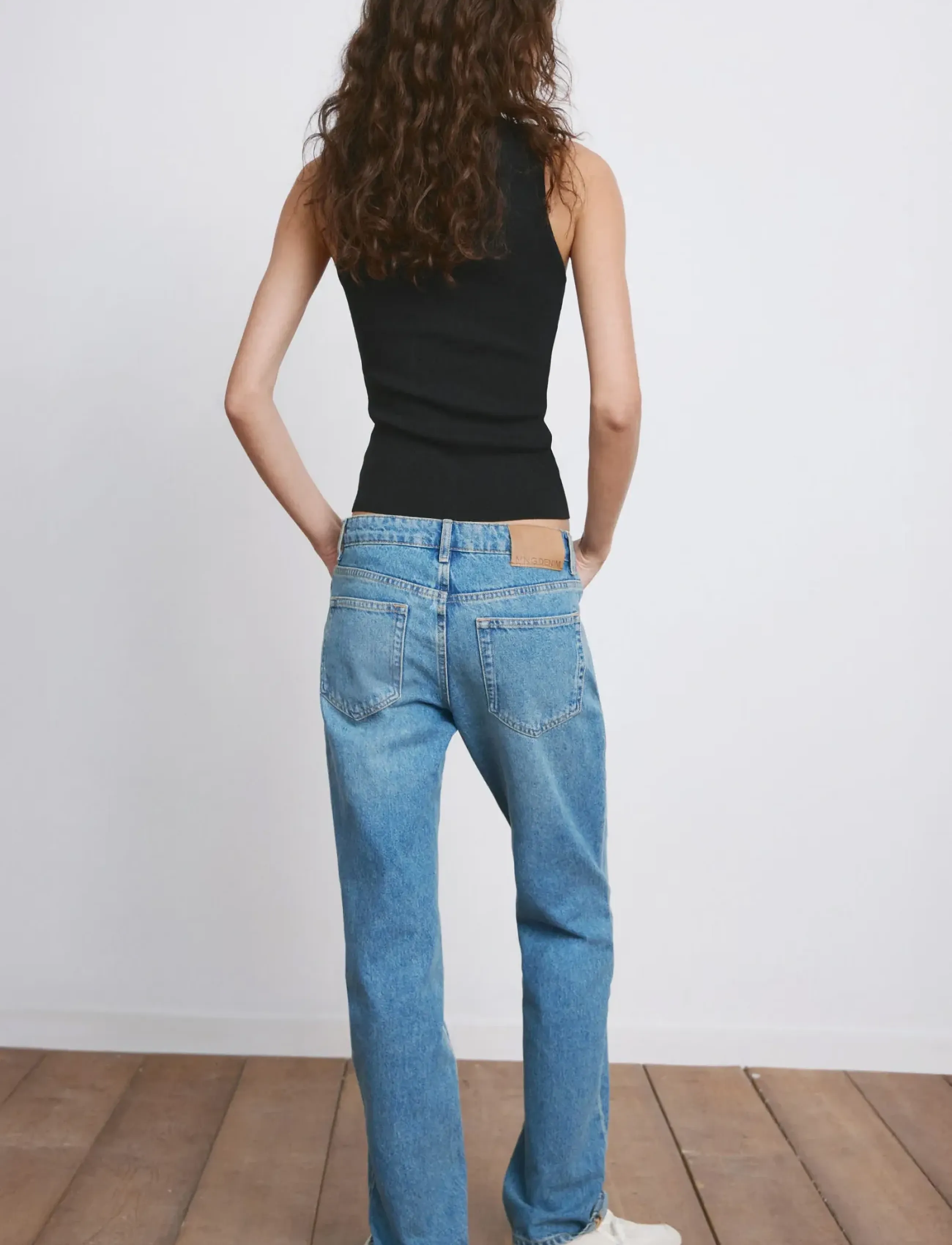 Mango - Round-neck knitted top - madalaimad hinnad - black - 2