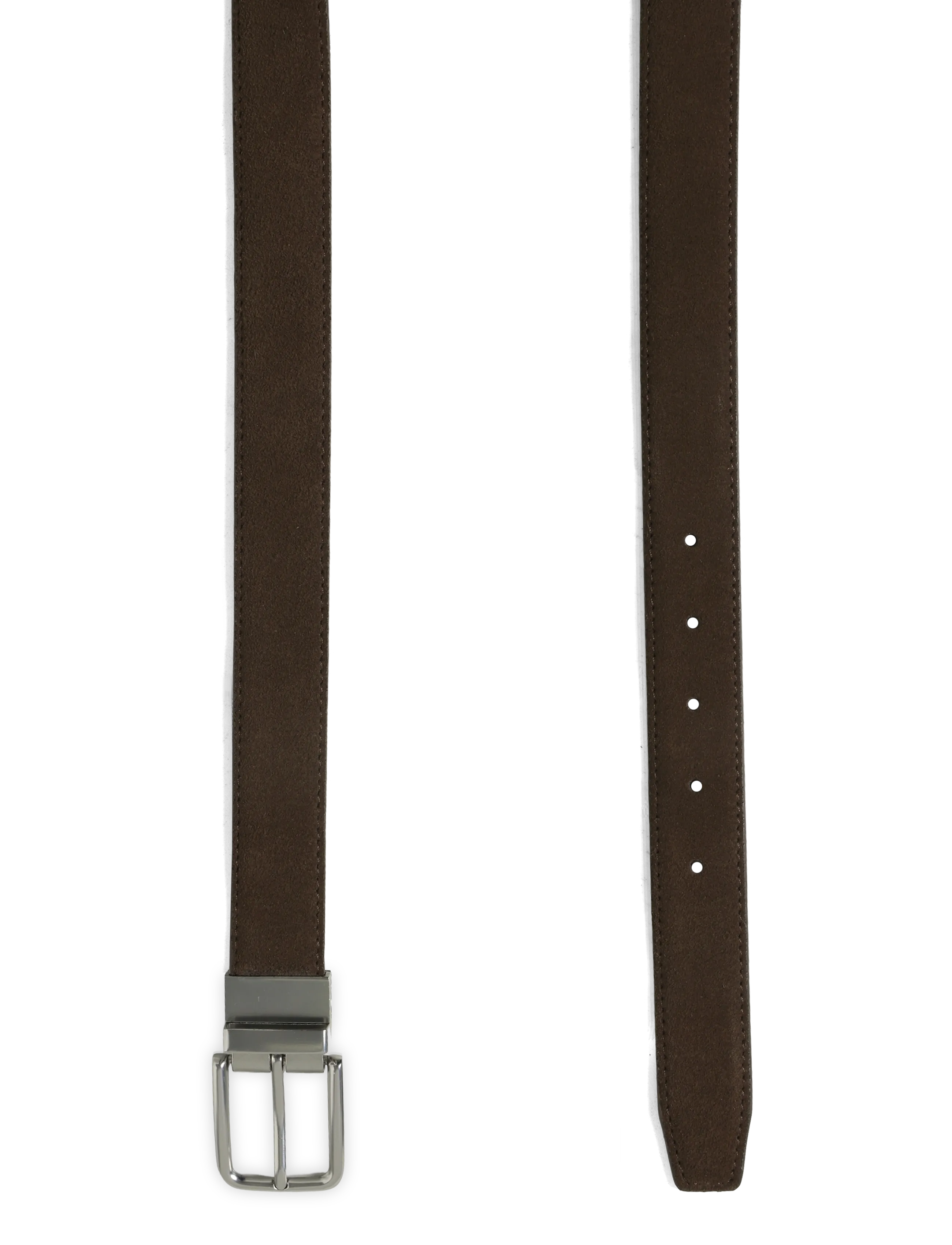Mango - Buckle leather belt - brown - 1