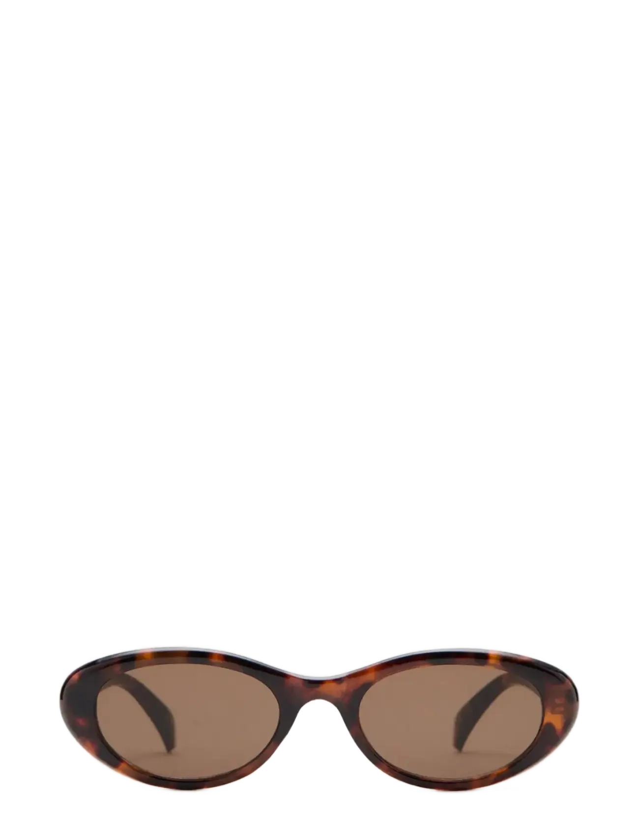 Mango Resin frame sunglasses - Päikeseprillid - DARK BROWN / brown