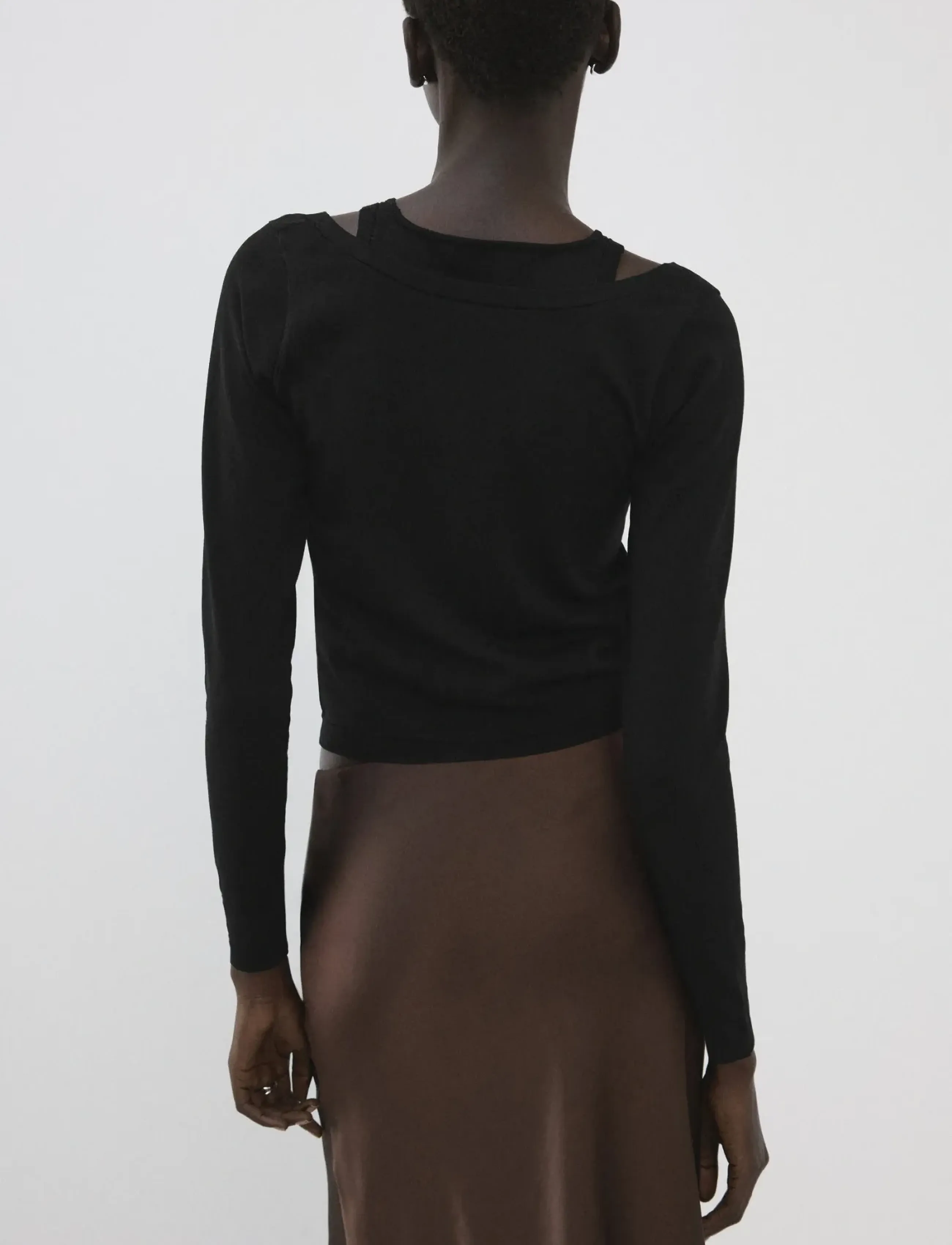 Combined Knitted Sweater 2
