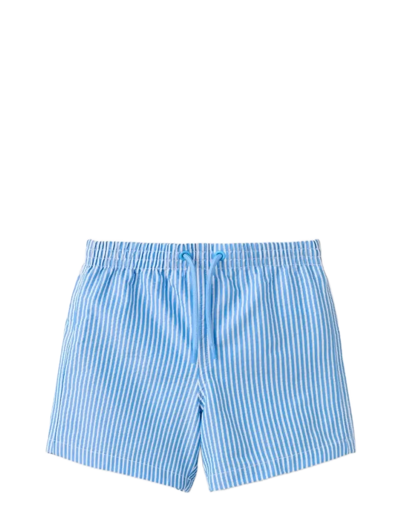 Mango Striped drawstring swimsuit - Tøj - MEDIUM BLUE / blue