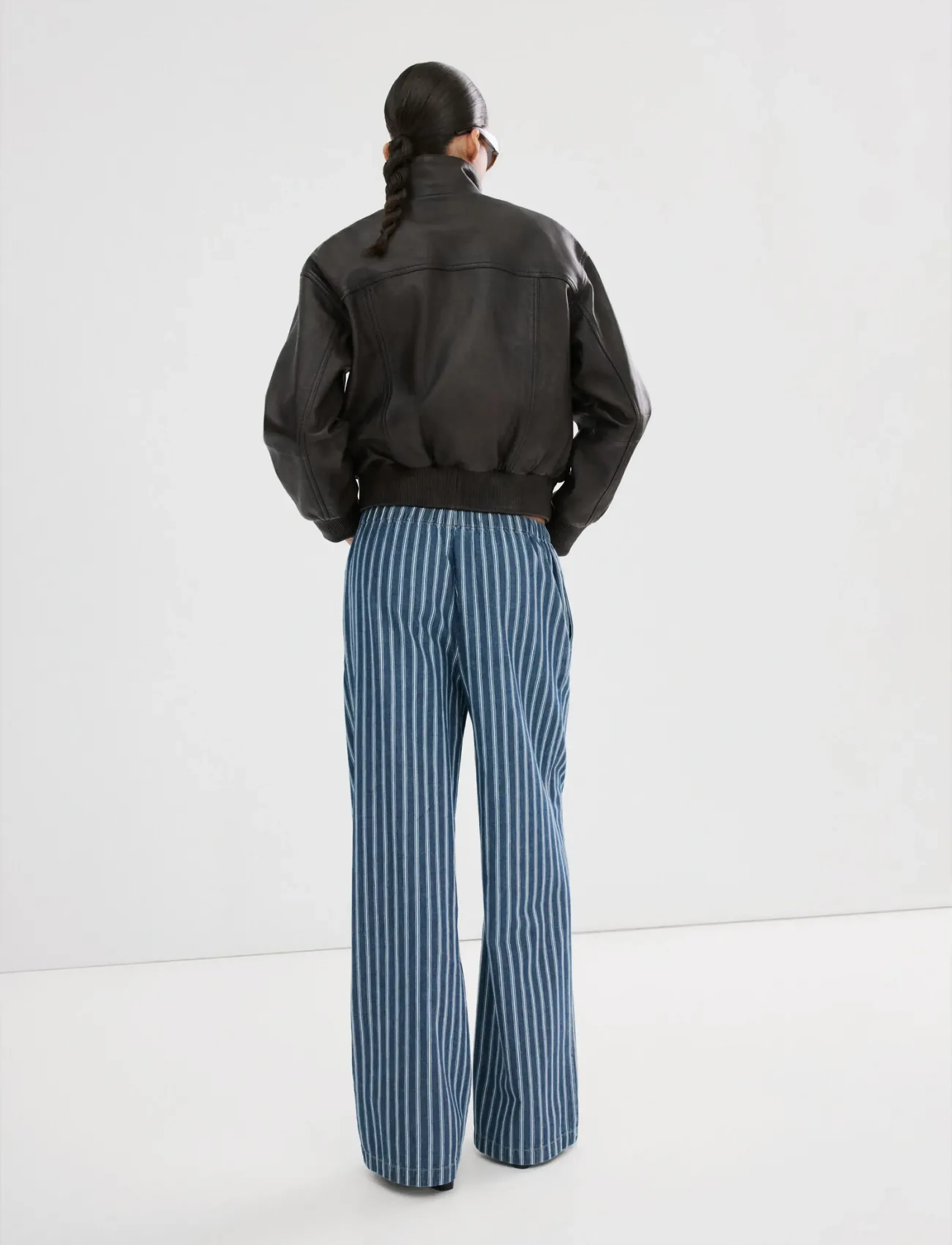 Mango - Striped jeans - die niedrigsten preise - medium blue - 2