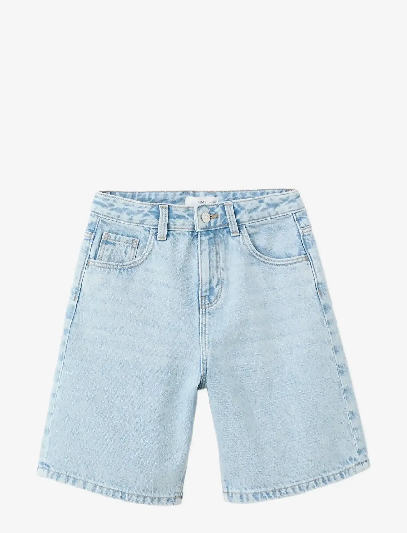 Mango - Baggy denim bermudas - denimshorts - open blue - 0