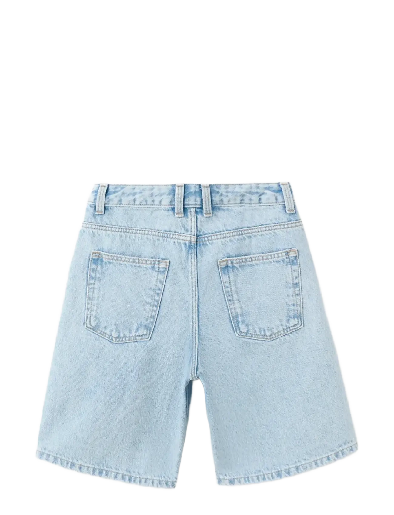 Mango - Baggy denim bermudas - denimshorts - open blue - 1
