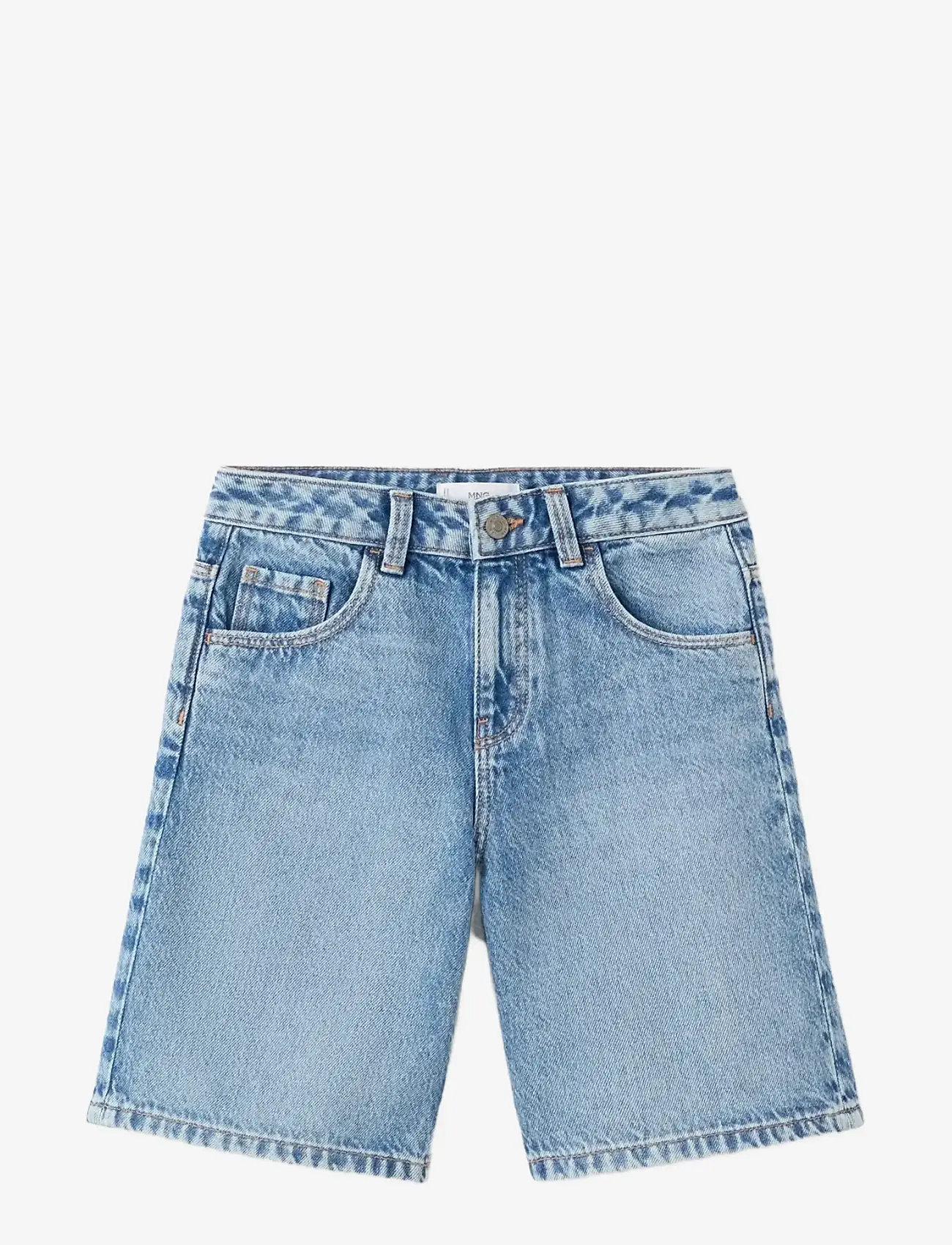 Mango - Baggy denim bermudas - denimshorts - open blue - 1