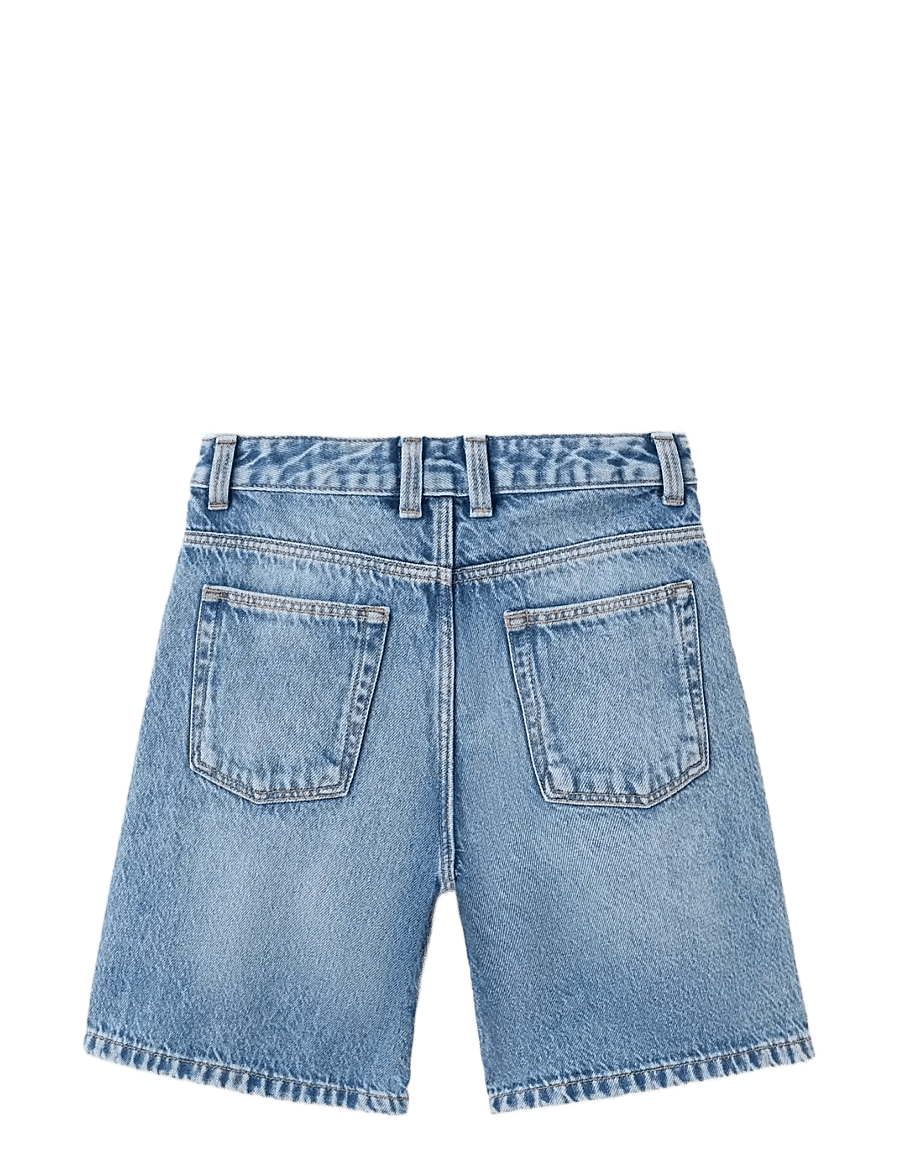Mango - Baggy denim bermudas - denimshorts - open blue - 2