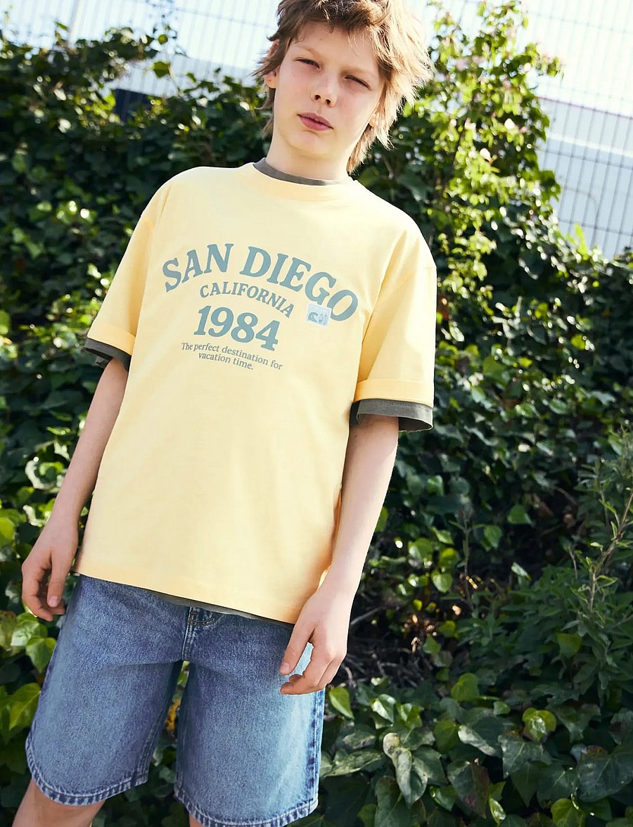 Mango - Baggy denim bermudas - denimshorts - open blue - 0
