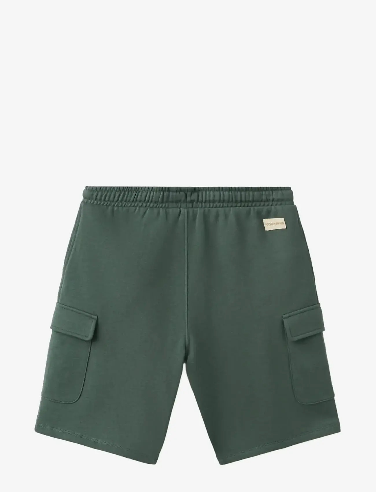 Mango - Drawstring cargo Bermuda shorts - cargo shorts - green - 1