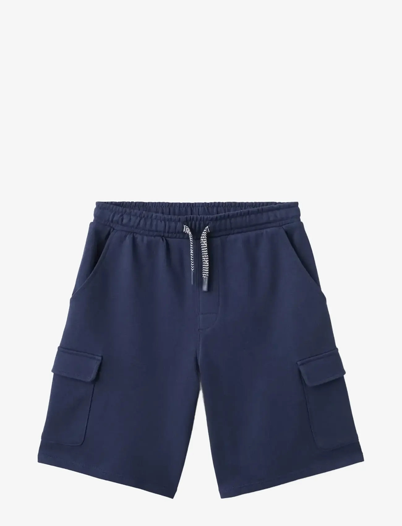 Mango - Drawstring cargo Bermuda shorts - cargo shorts - navy - 0
