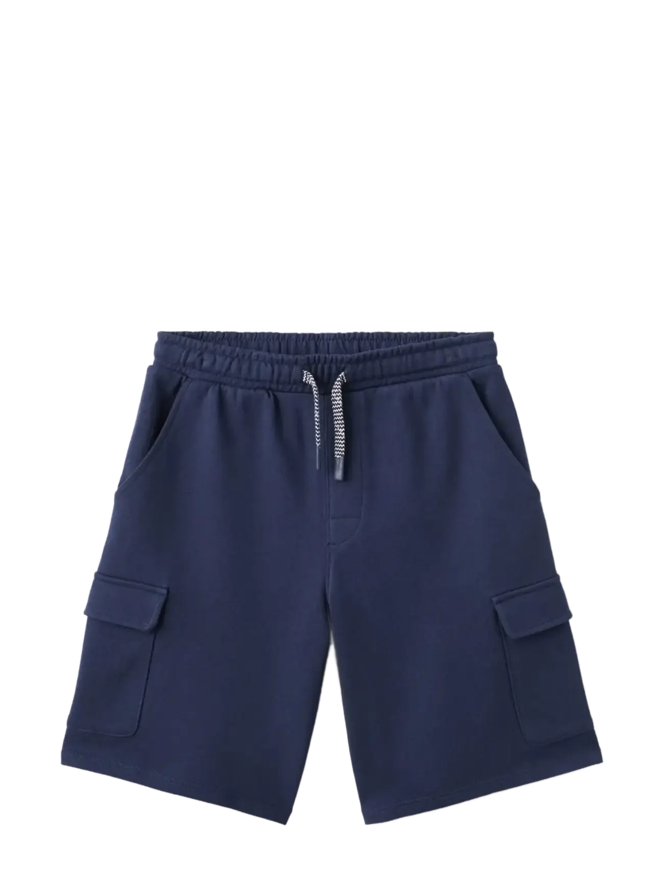 Mango Drawstring cargo Bermuda shorts - Inspiration - NAVY / navy