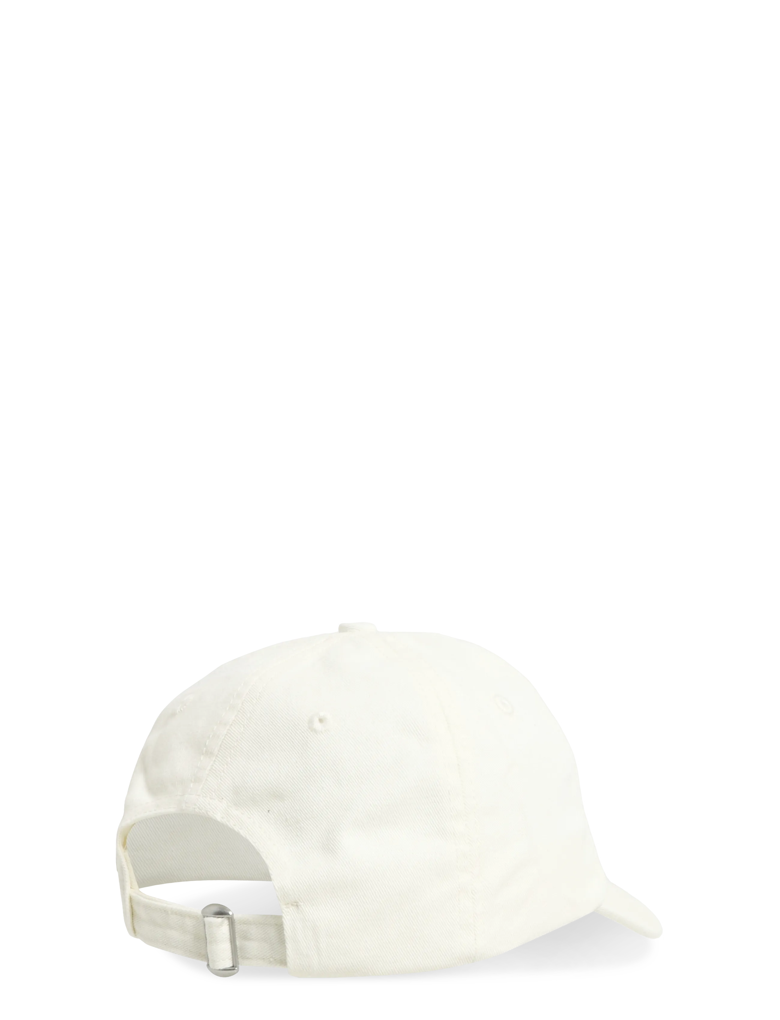 Mango - Embroidered cotton cap - light beige - 1