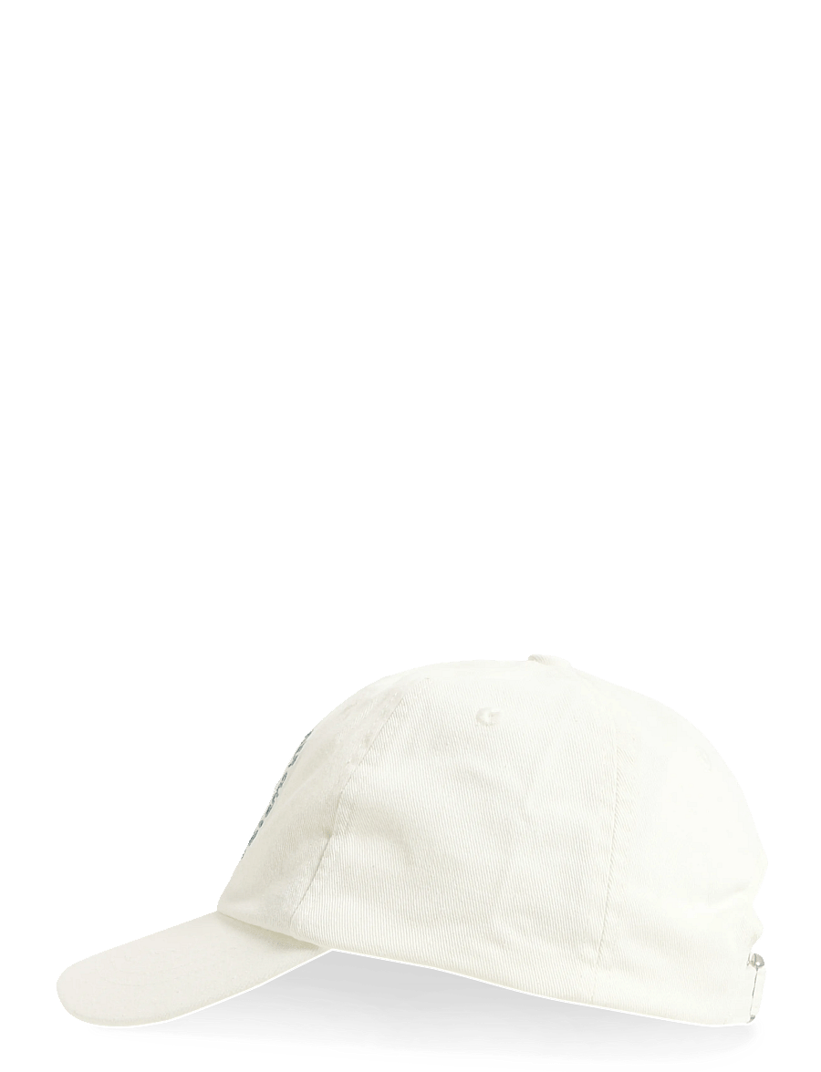 Mango - Embroidered cotton cap - kepsar - light beige - 2
