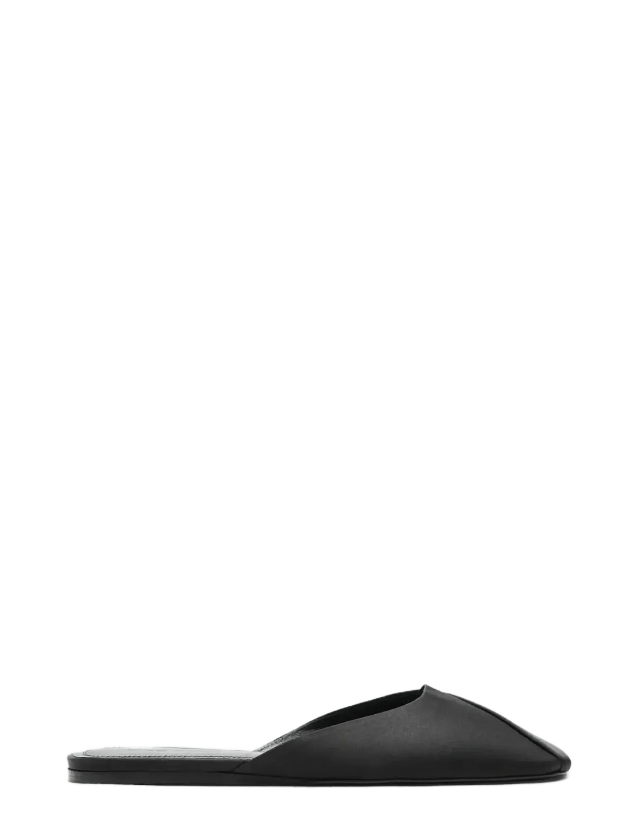 MANGO Backless Flach Schuh Schwarz - 39 - Damen