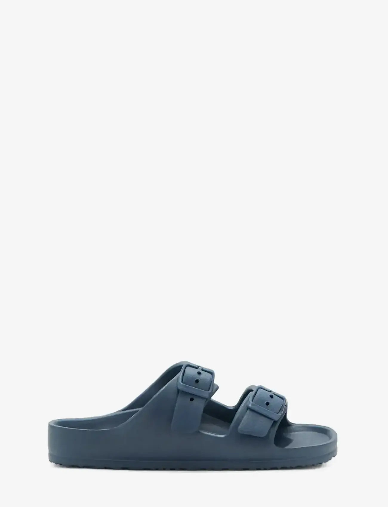 Mango - Rubberised buckle sandals - sandaler - navy - 0