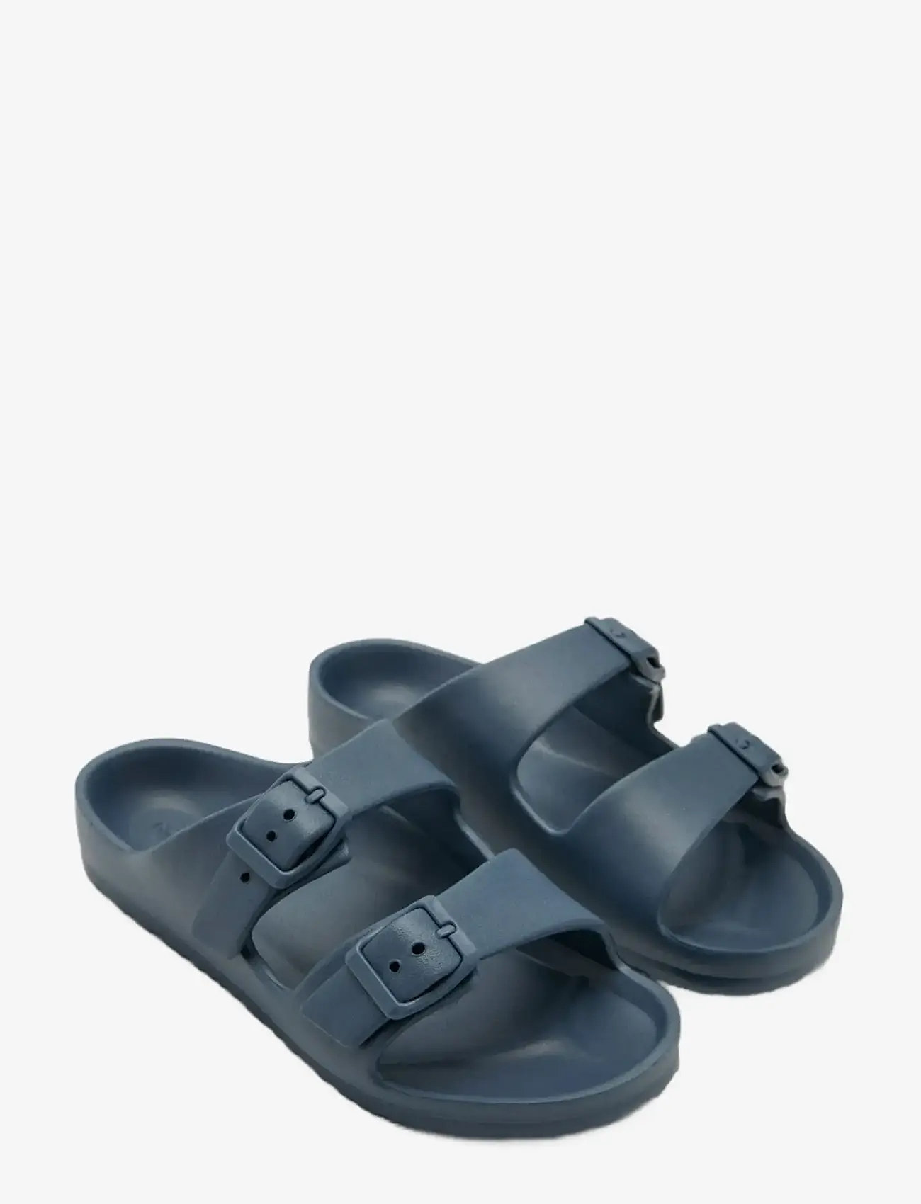 Mango - Rubberised buckle sandals - sandaler - navy - 1