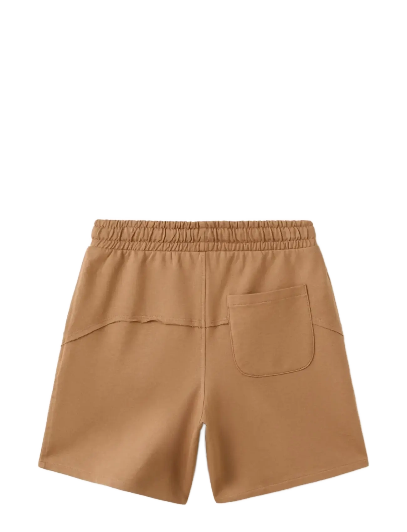 Mango - Cotton shorts with drawstring - mjukisshorts - medium brown - 1