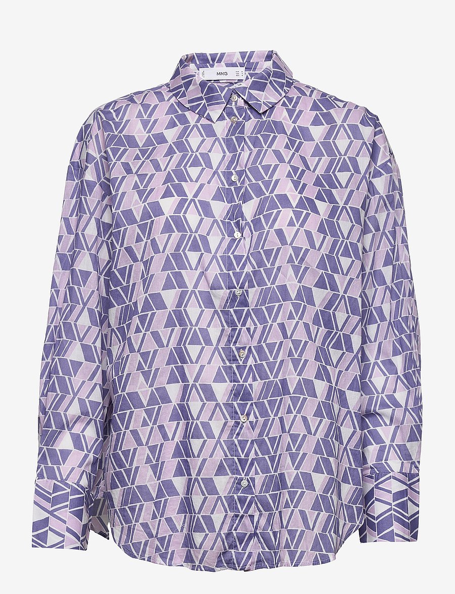 Mango - MARY - langærmede skjorter - purple - 1
