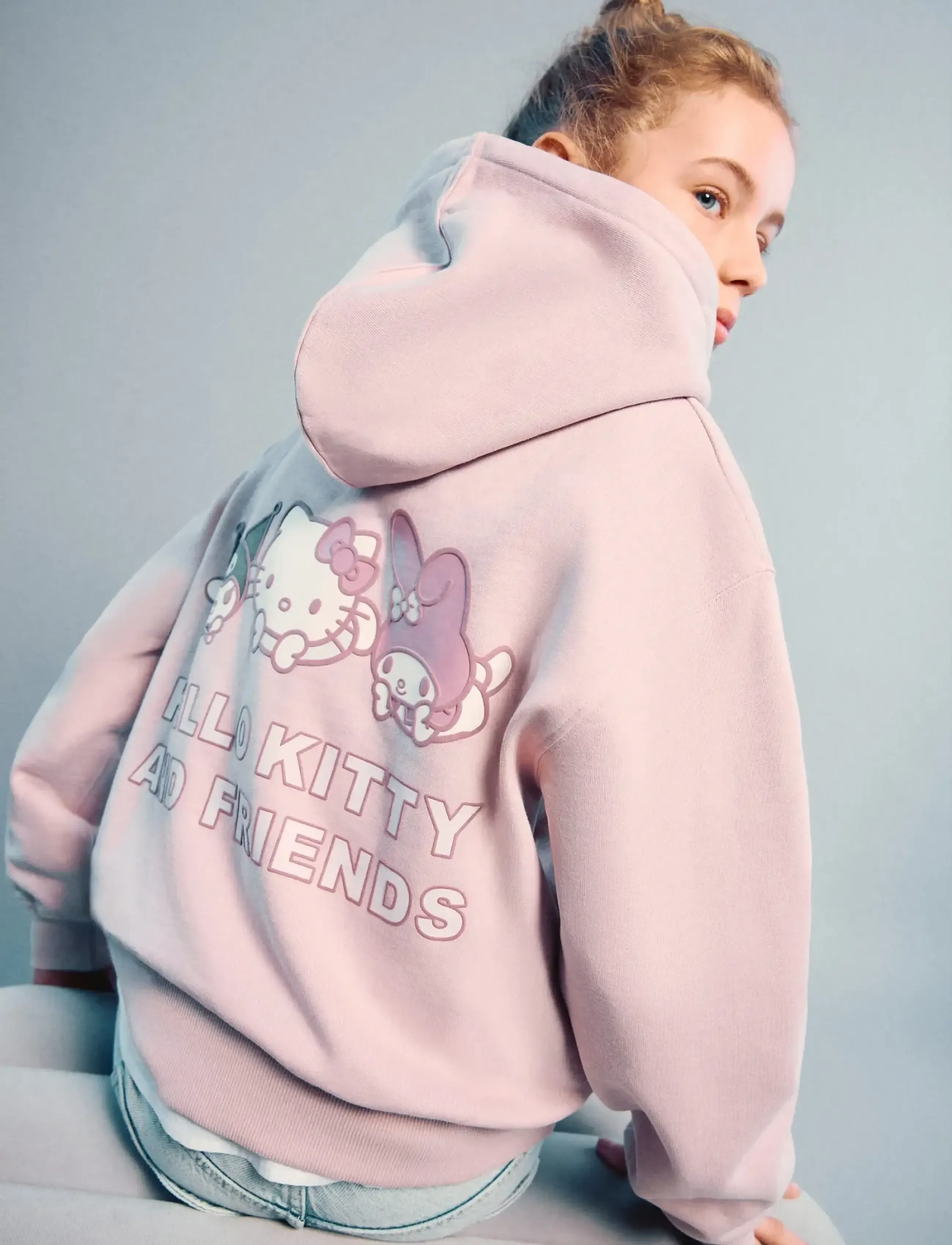Mango Hello Kitty sweatshirt - Mango - PINK / pink/rose