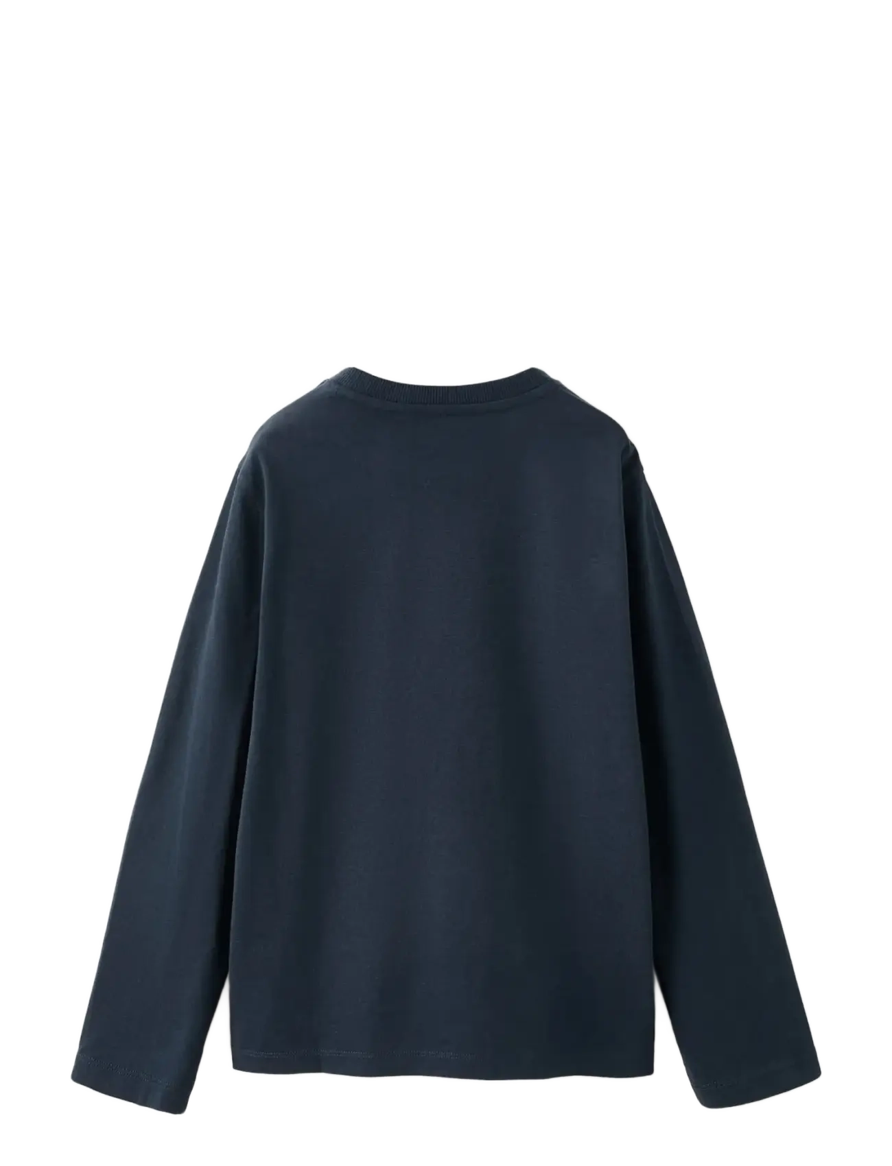 Mango - Long-sleeved t-shirt with pocket - langärmelig - navy - 1