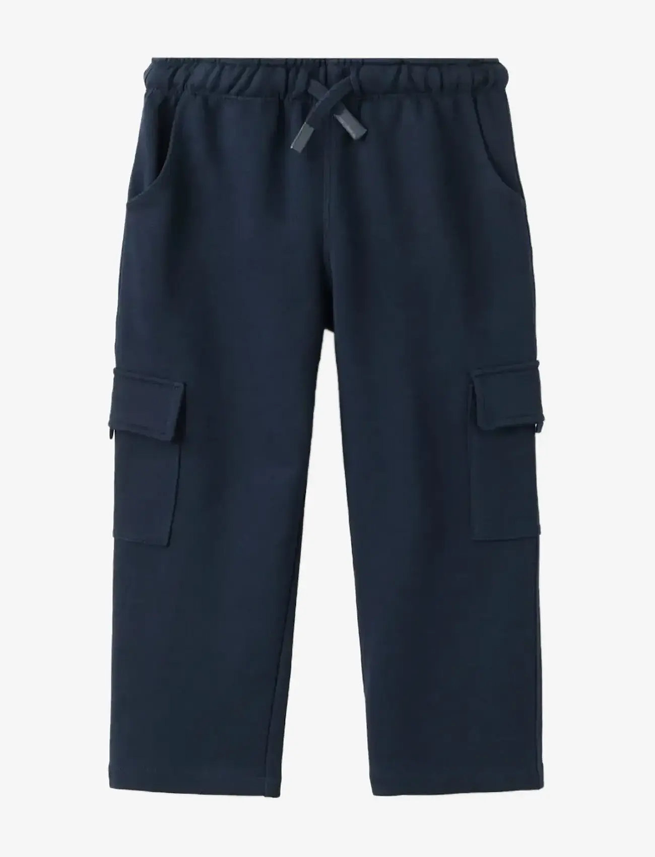 Mango - Cotton cargo joggers - cargobukser - navy - 0