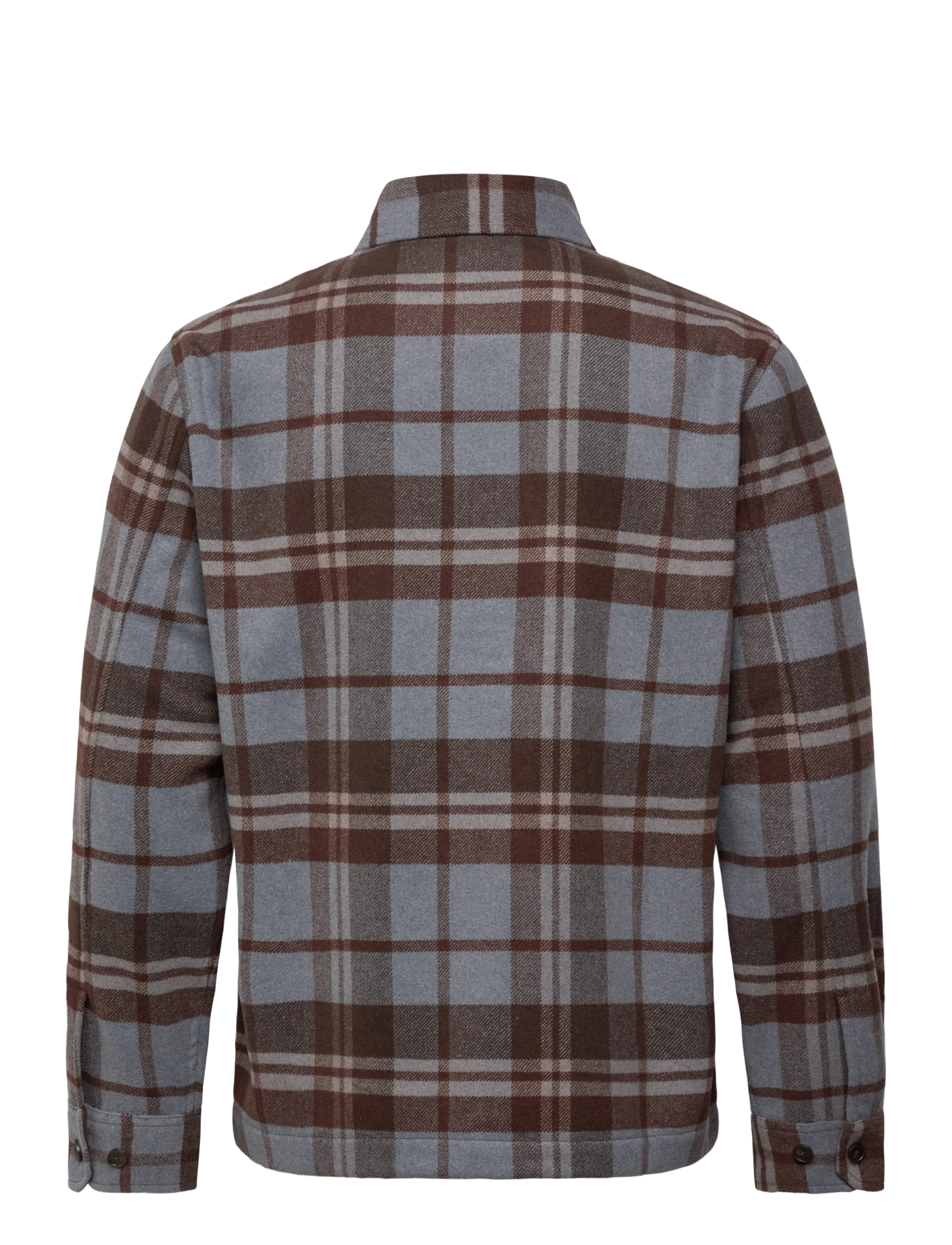 Mango - Check overshirt with pockets - flanellskjorter - dark blue - 2