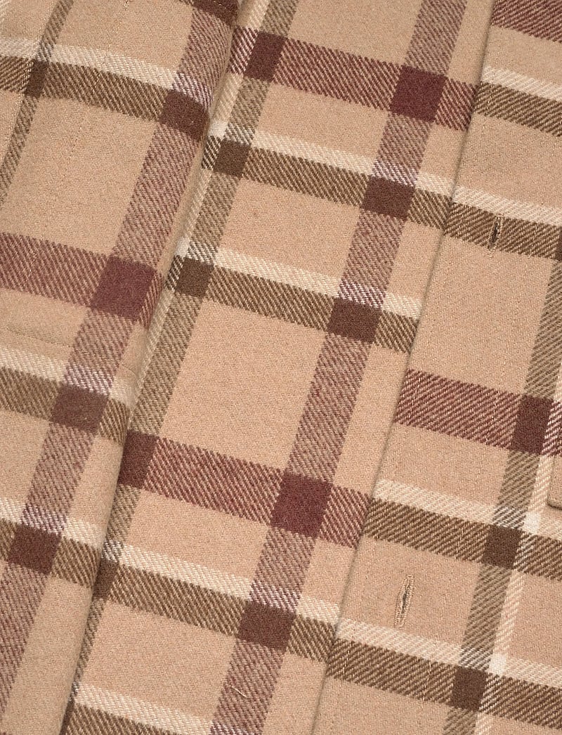 Mango - Check overshirt with pockets - flanell-hemden - medium brown - 5