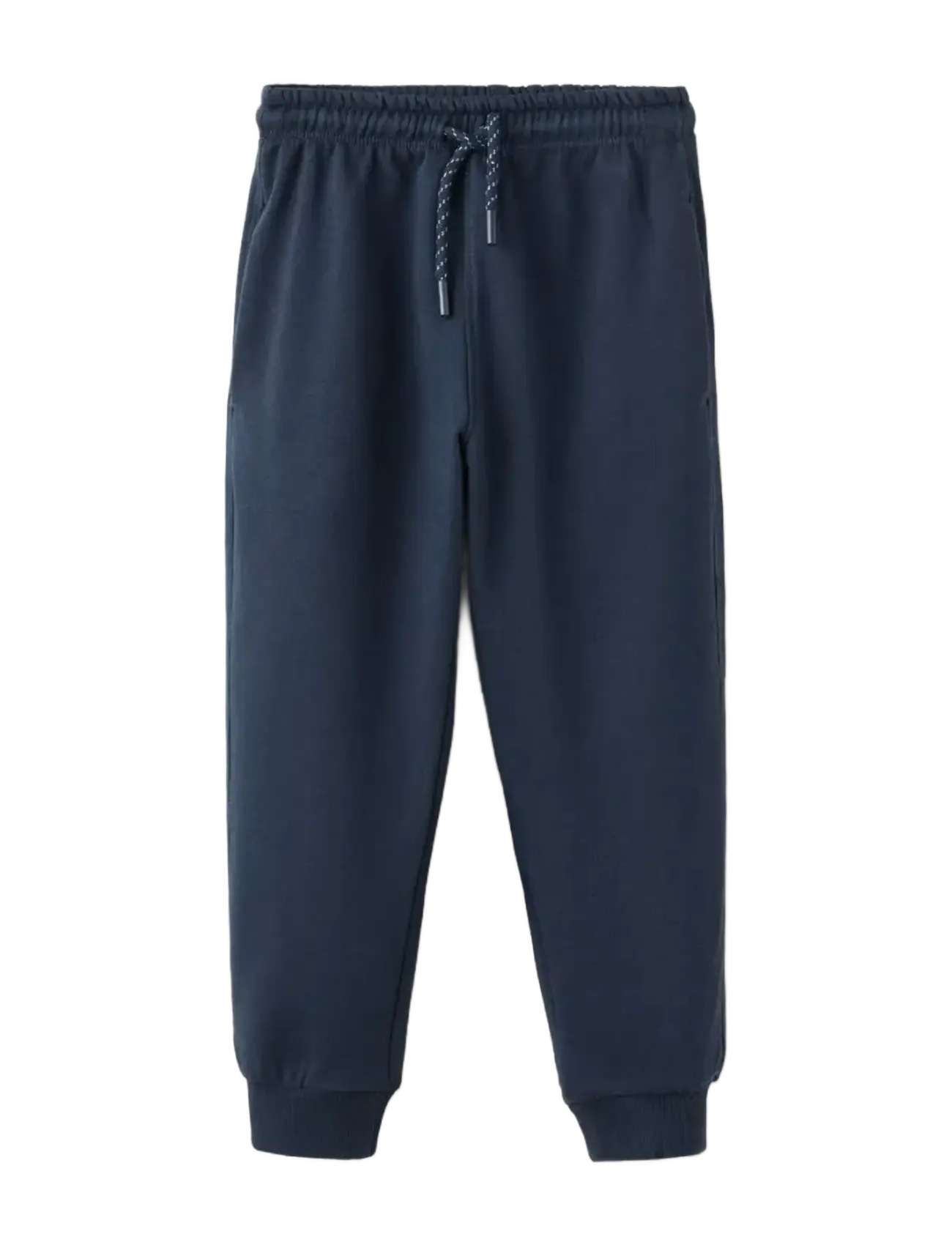 Mango Cotton jogger-style trousers - 4 for 3 - NAVY / navy