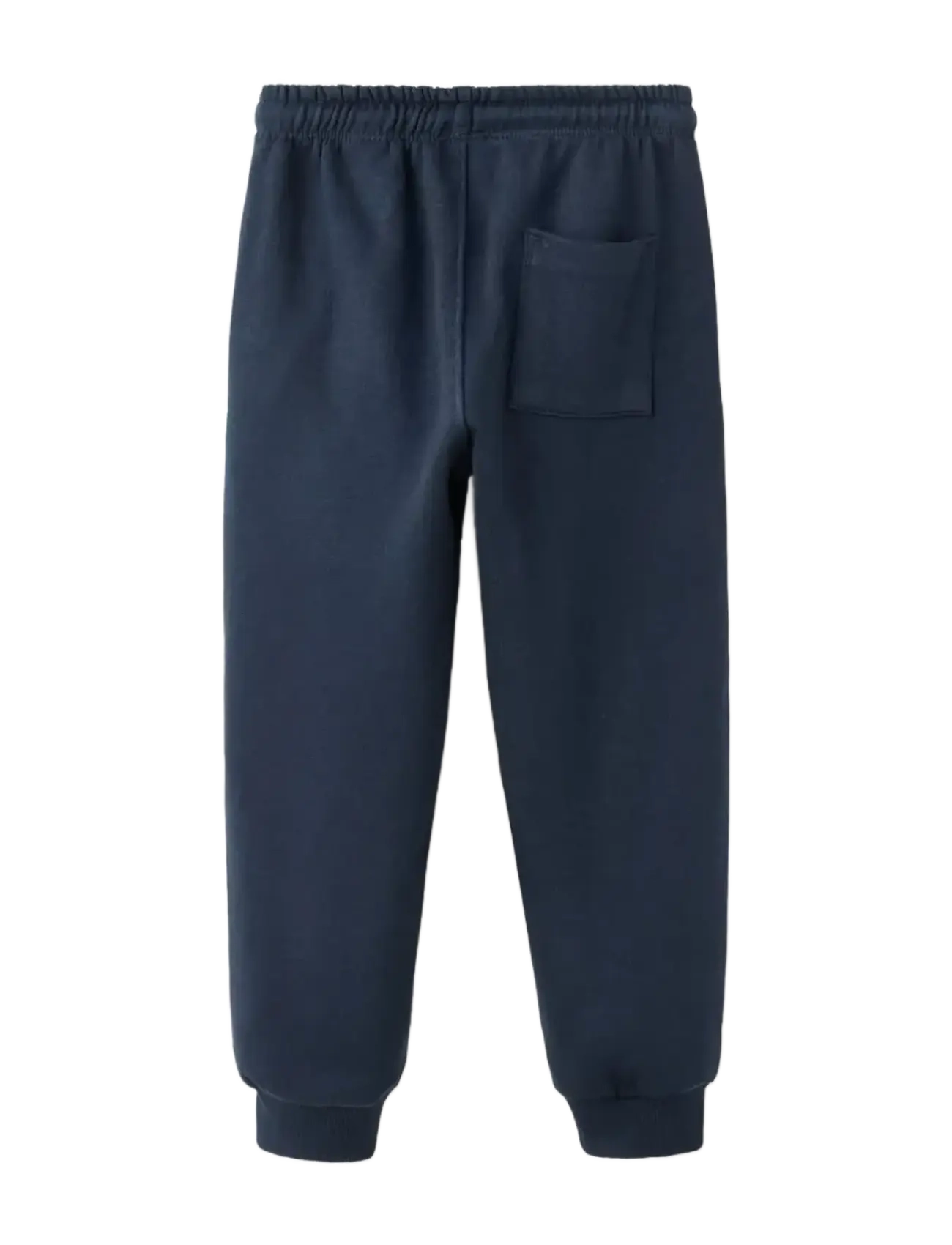 Mango - Cotton jogger-style trousers - gode sommertilbud - navy - 1
