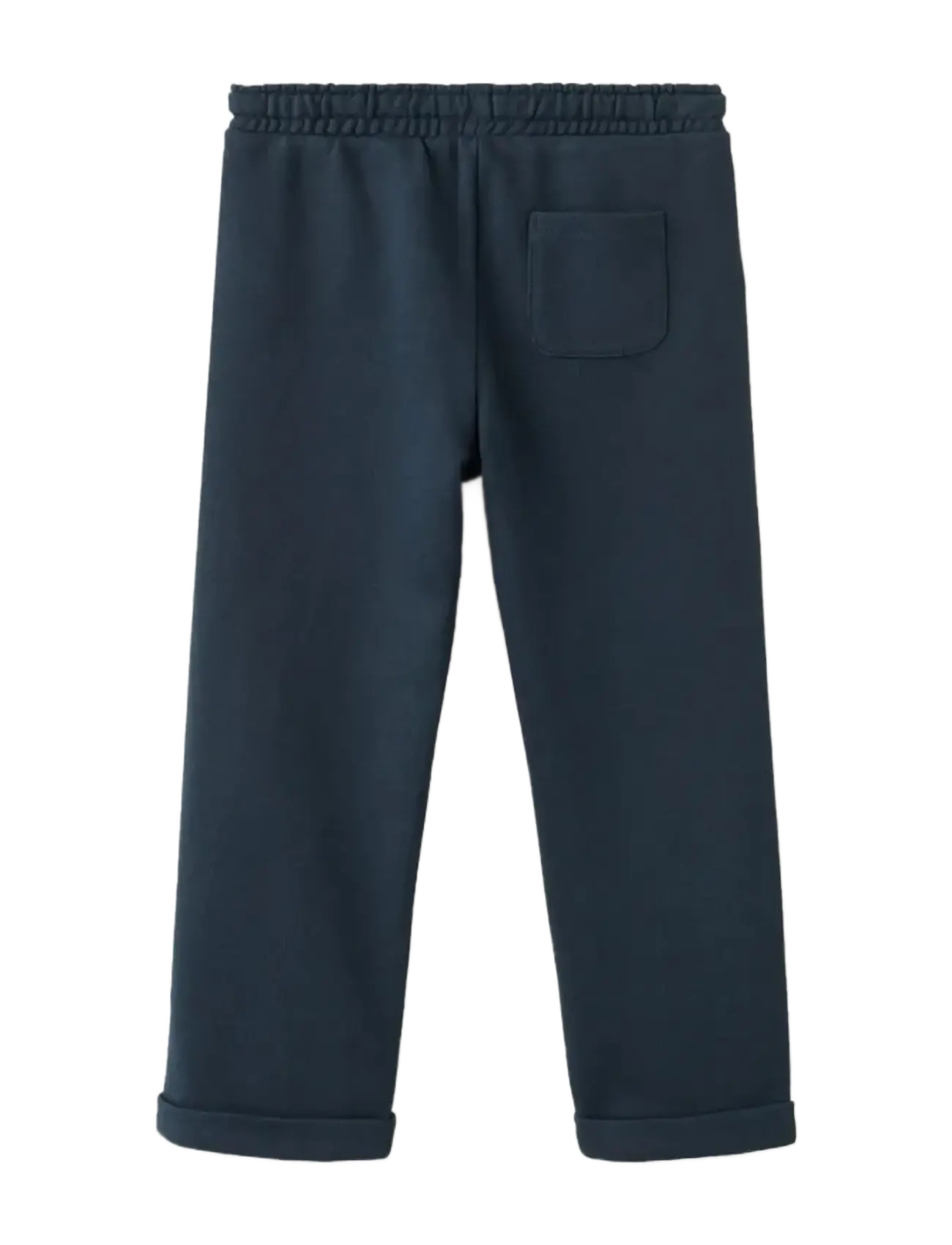 Mango - Cotton drawstring joggers - madalaimad hinnad - navy - 1
