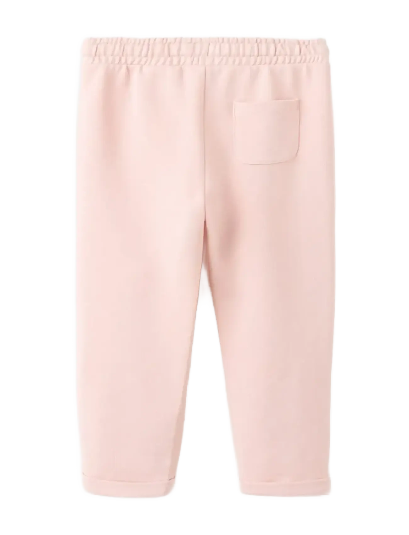 Mango - Cotton drawstring joggers - madalaimad hinnad - pink - 1