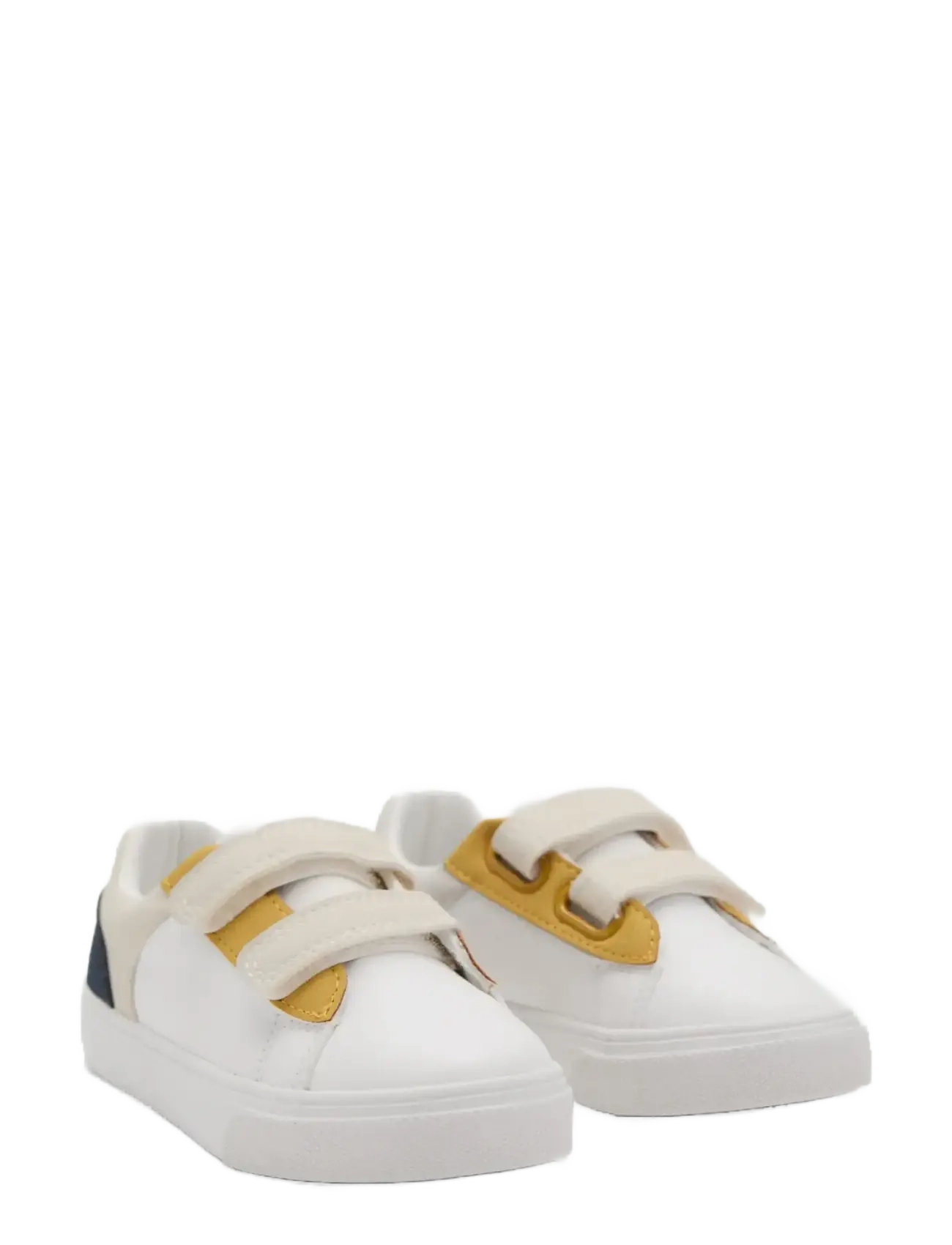 Mango - Velcro fastening straps sneakers - låga sneakers - white - 1