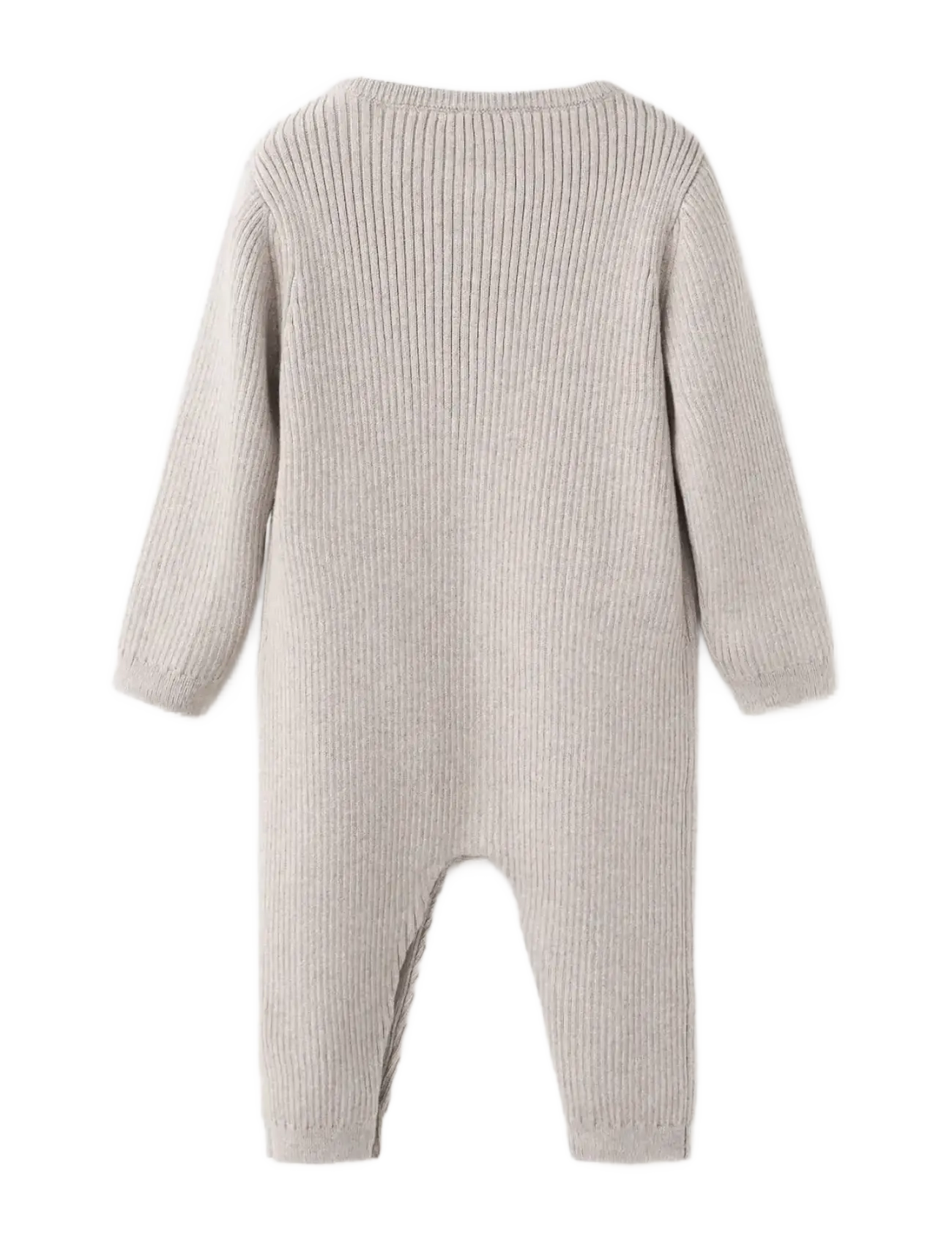 Mango - Buttoned long jumpsuit - buksedragter - light beige - 1