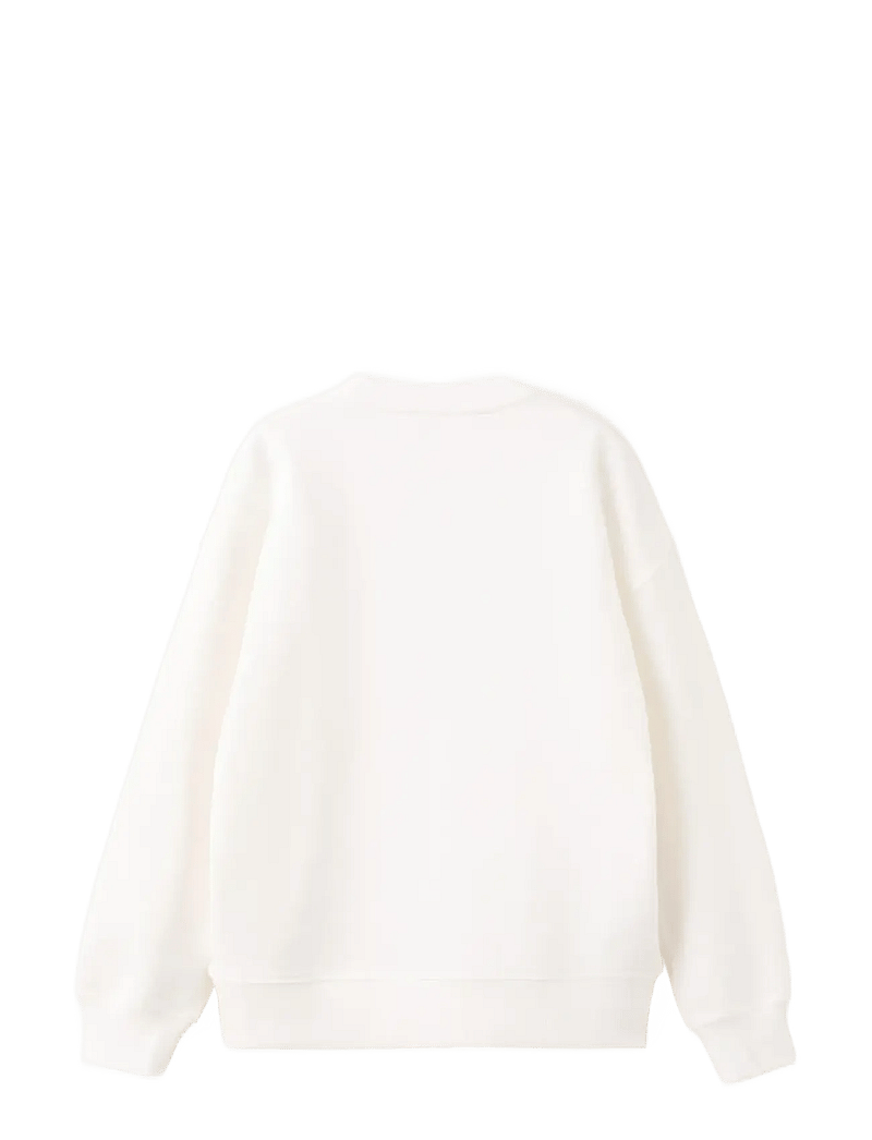 Mango - Printed cotton sweatshirt - sweatshirts - natural white - 2